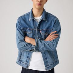 Relaxed Type III Trucker Jacket — Washed Away T - Blue 2