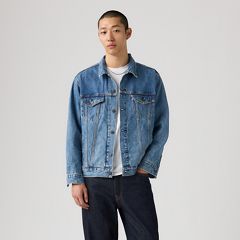 Relaxed Type III Trucker Jacket — Washed Away T - Blue 3