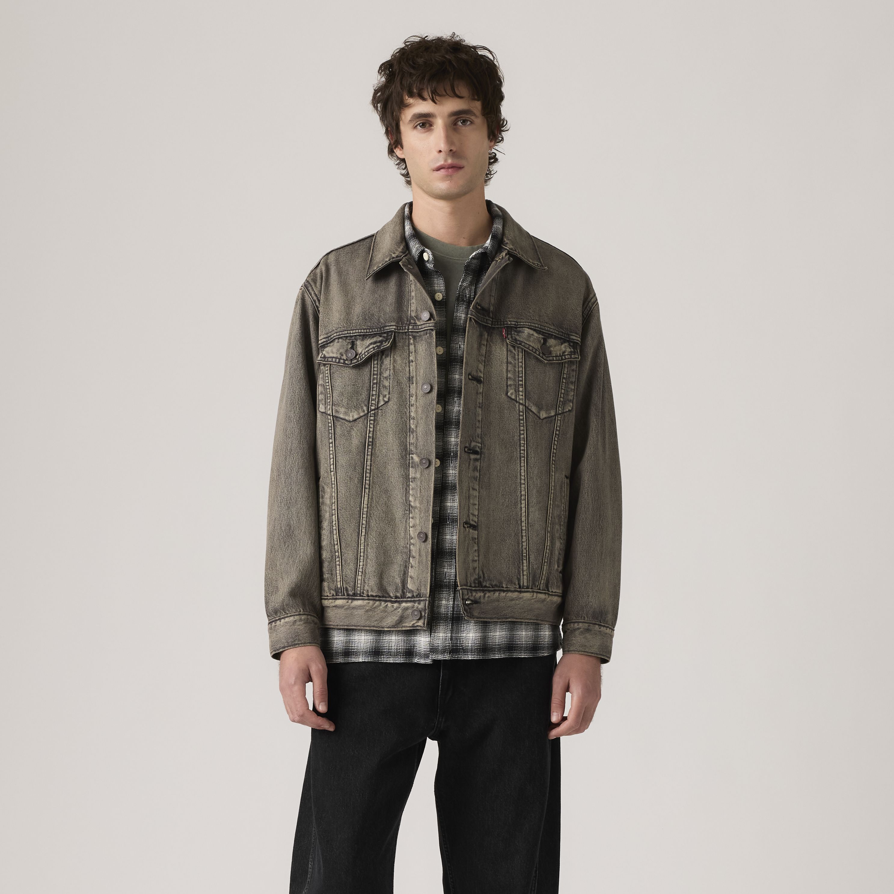 Relaxed Fit Trucker Jacket 3