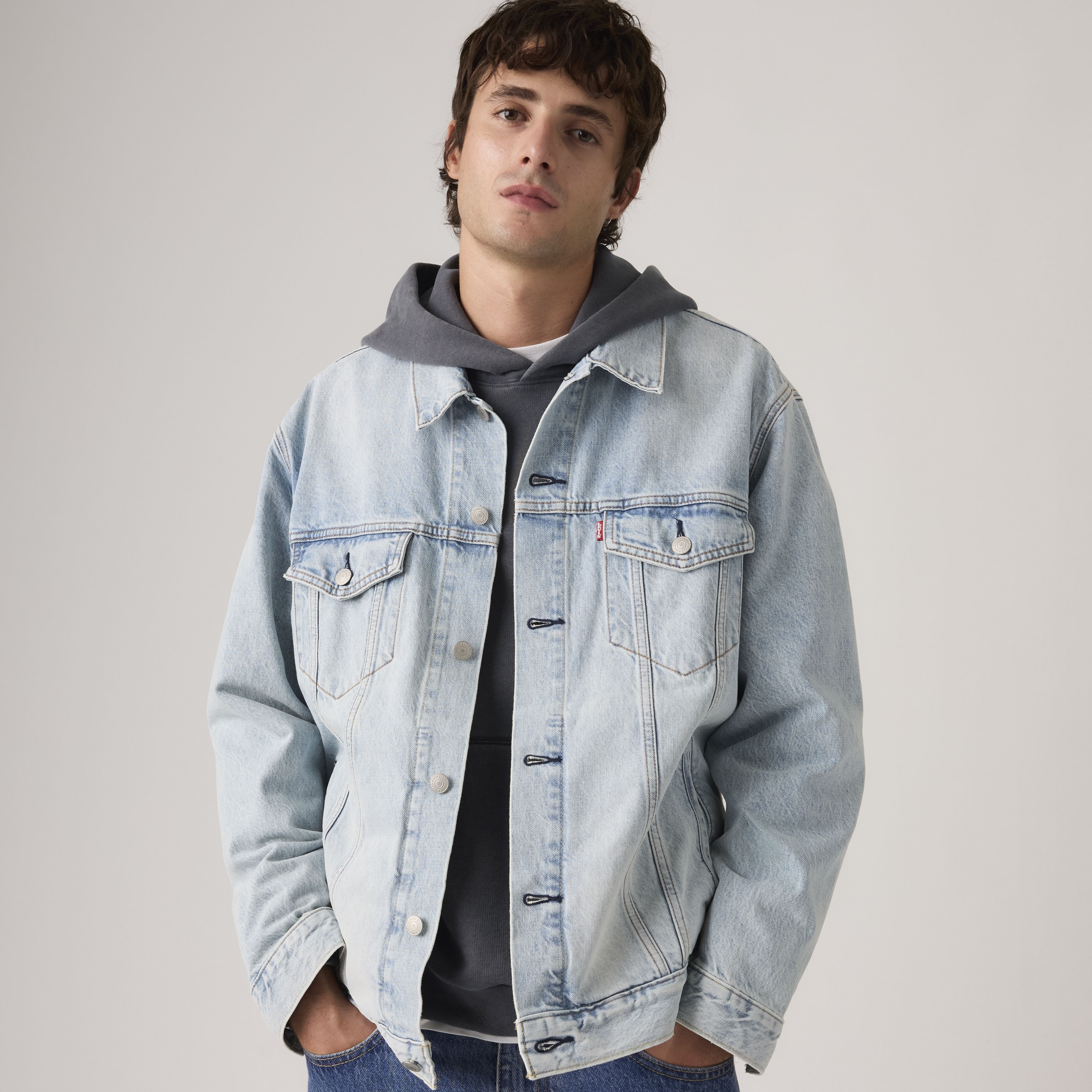 Relaxed Fit Trucker Jacket 1