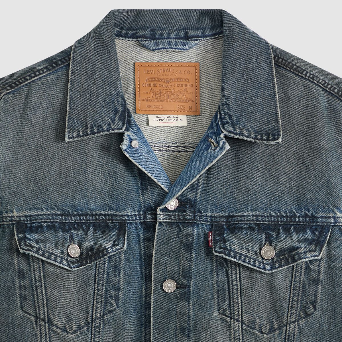 Relaxed Type III Trucker Jacket — Setting The Pace Trk - Black