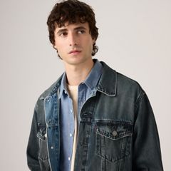 Relaxed Type III Trucker Jacket — Setting The Pace Trk - Black 2