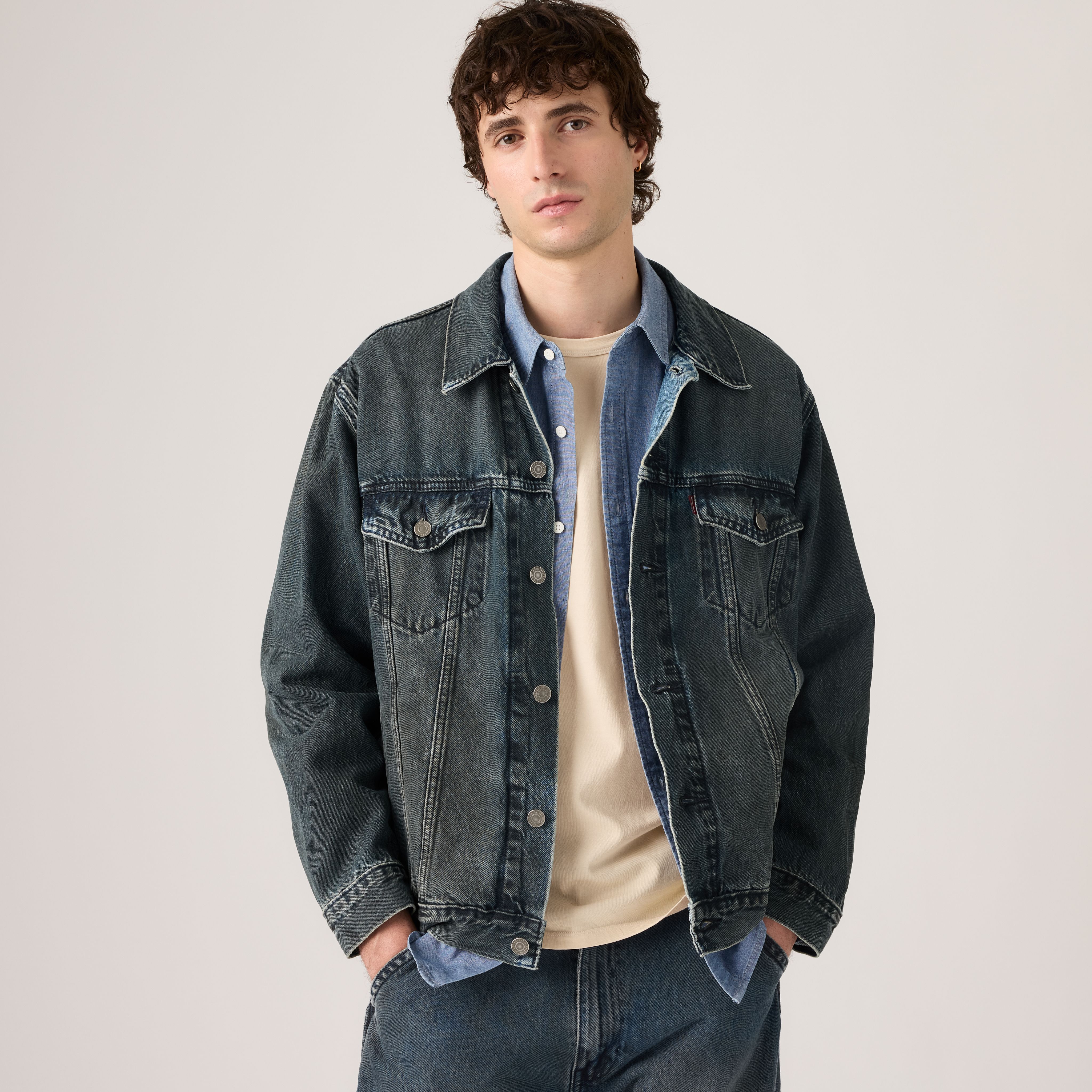 Relaxed Trucker Jacket 1