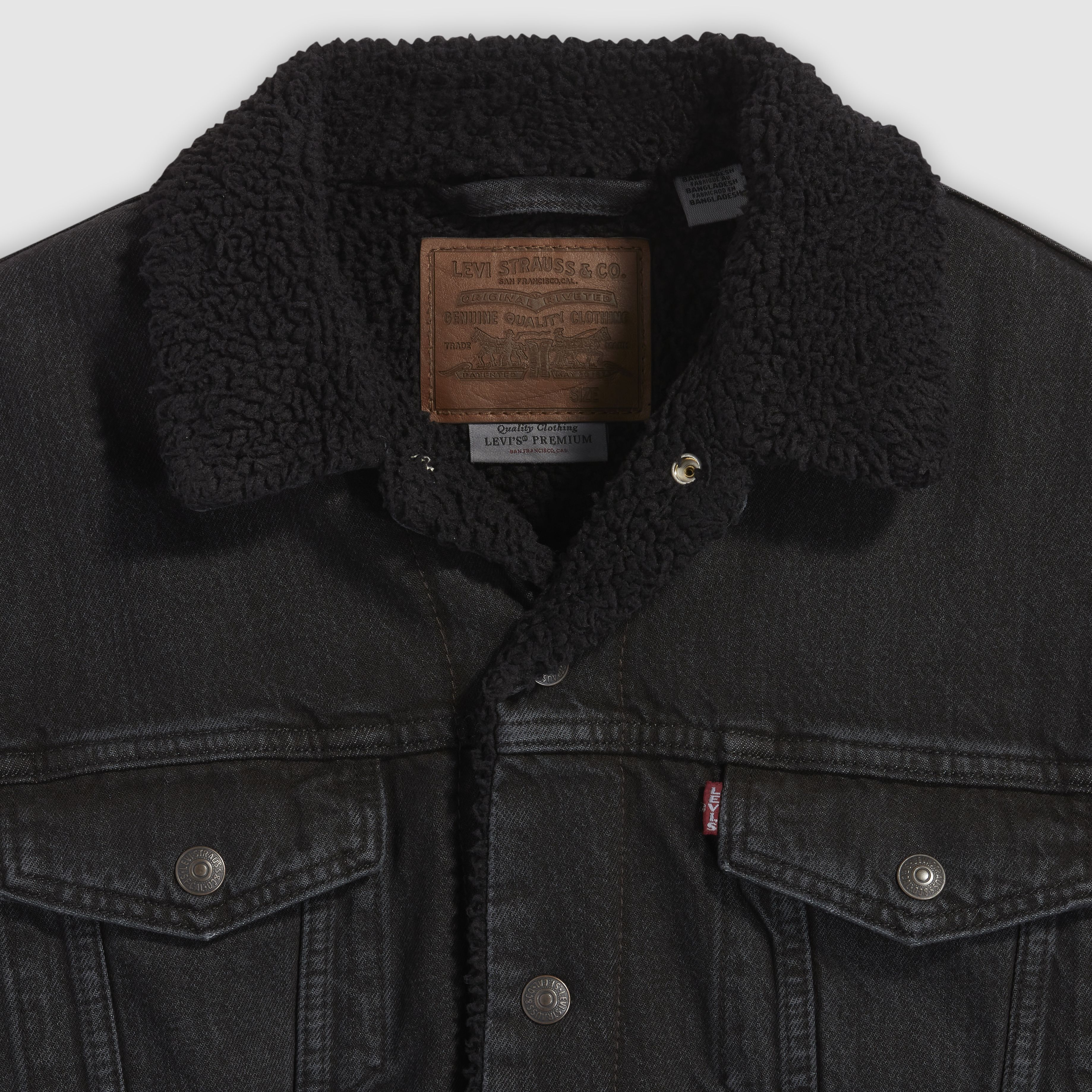 Relaxed Fit Sherpa Trucker Jacket 7