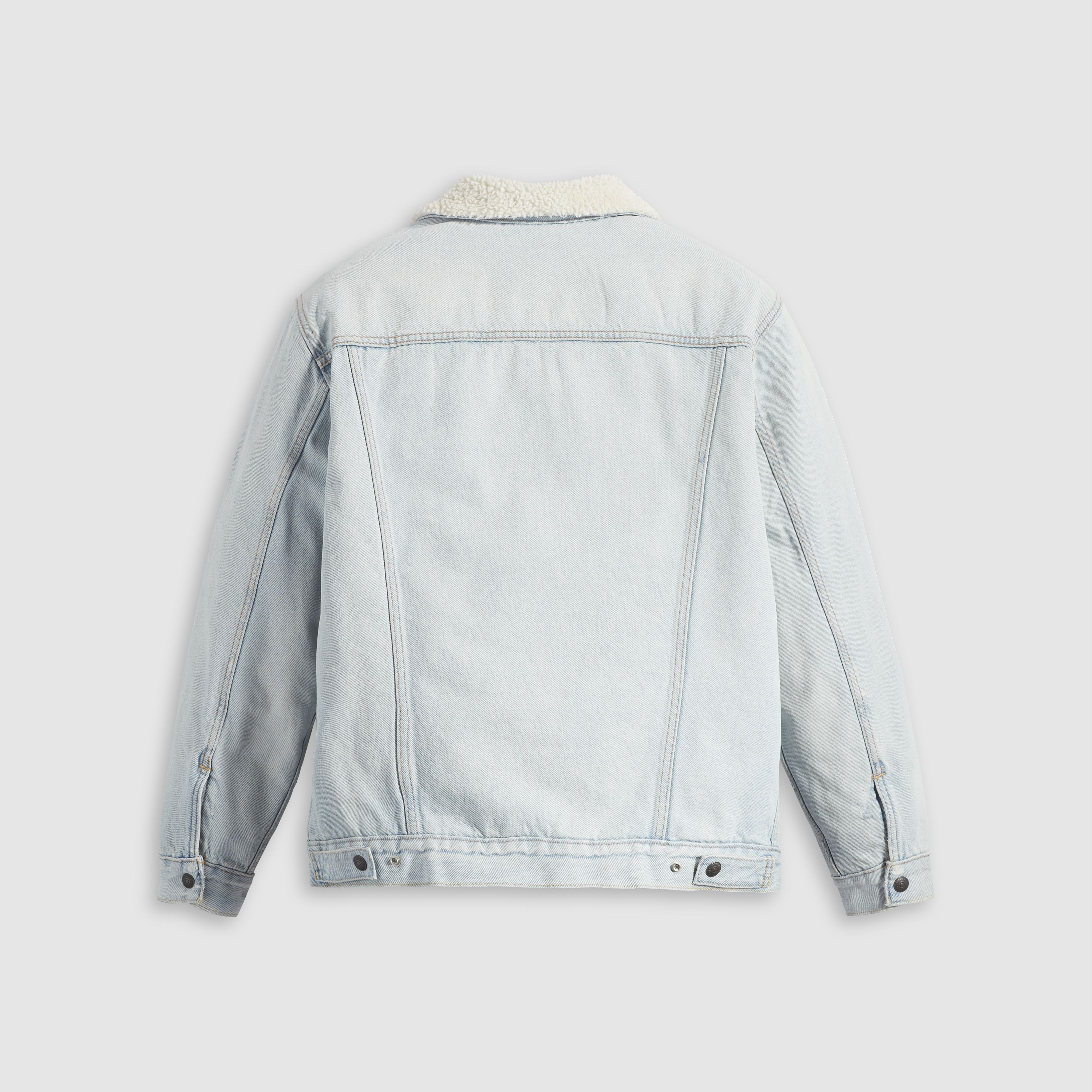 Relaxed Fit Sherpa Trucker Jacket
