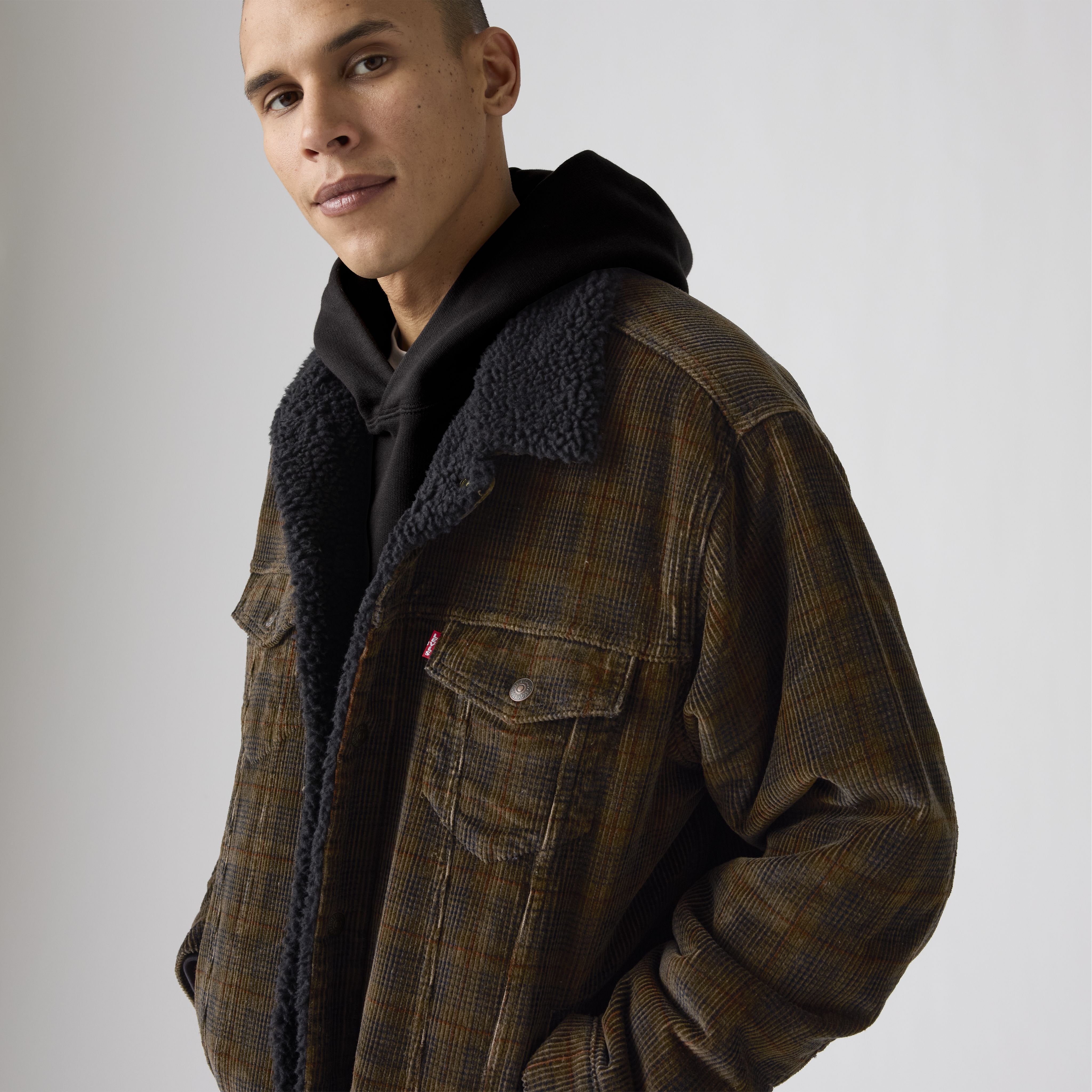 Relaxed Fit Sherpa Trucker Jacket 2