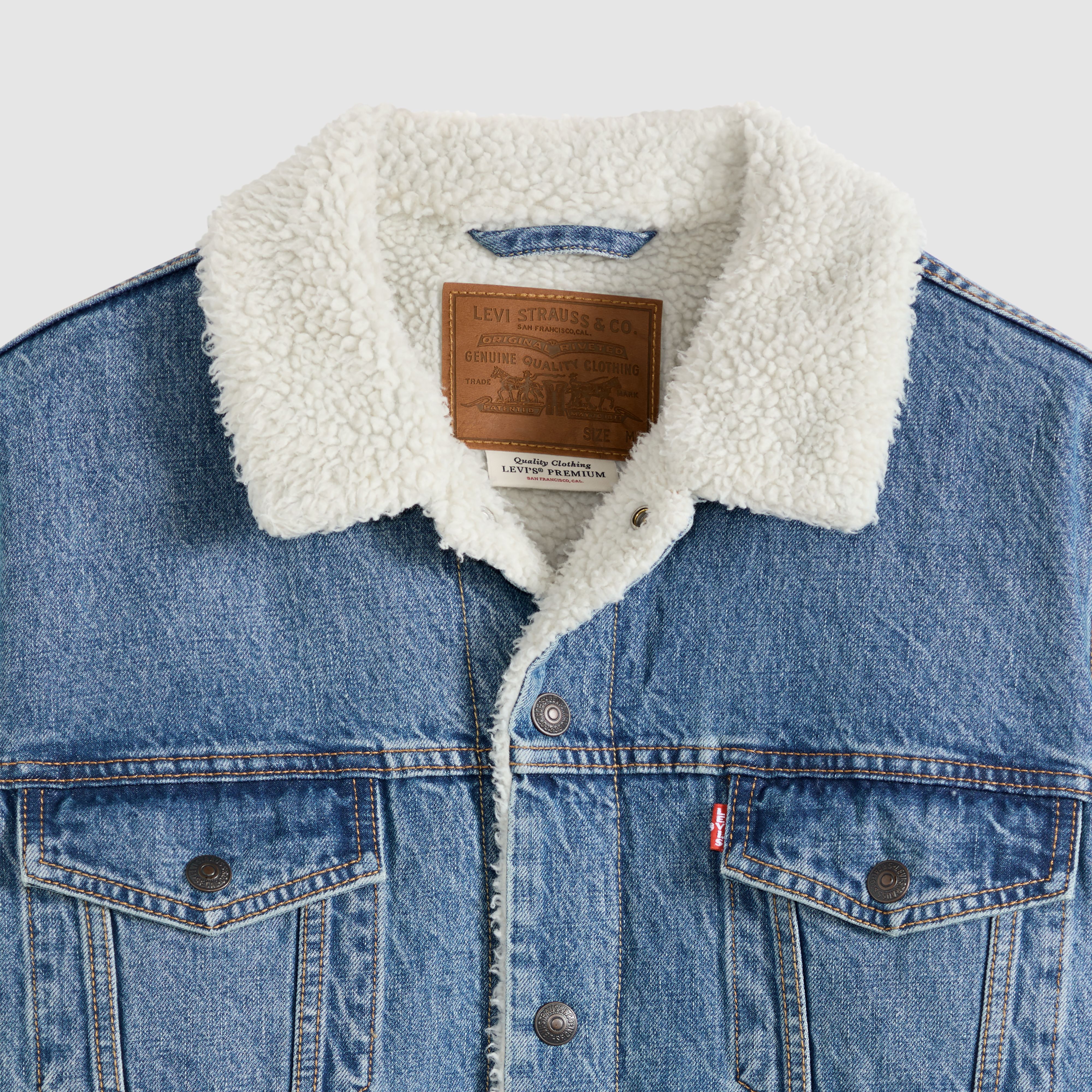 Relaxed Sherpa Trucker Jacket 6