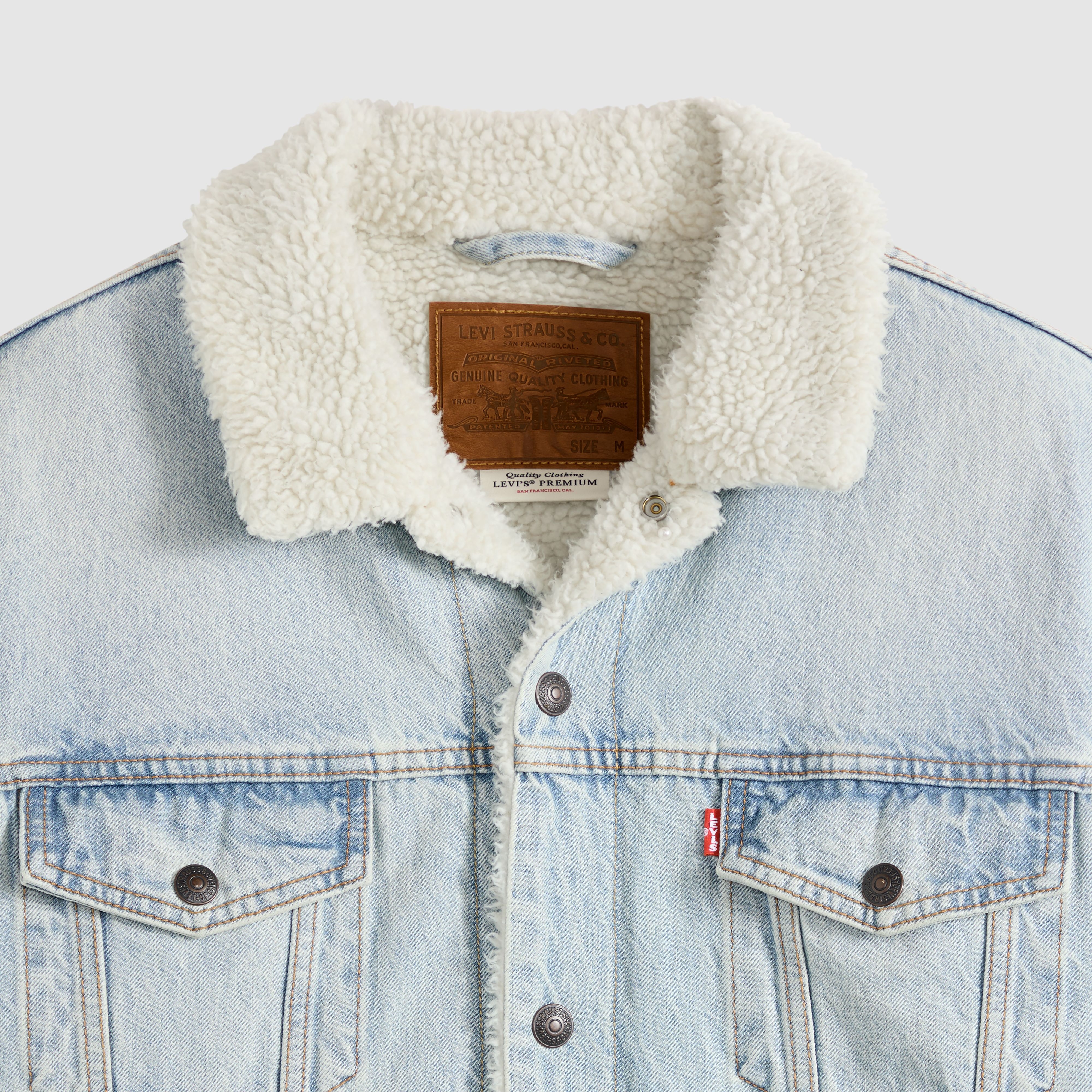 Relaxed Sherpa Trucker Jacket 6