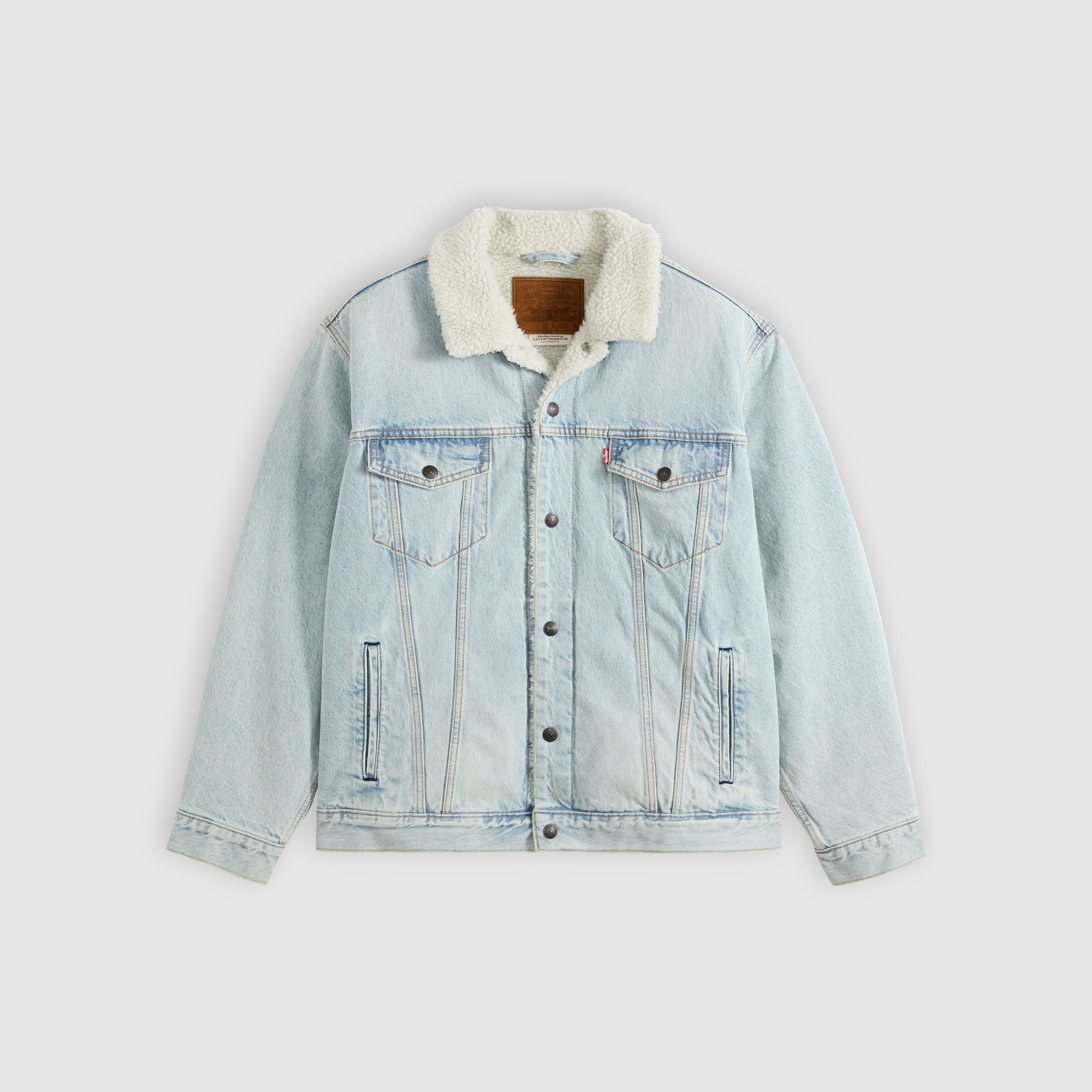 Relaxed Sherpa Trucker Jacket 5