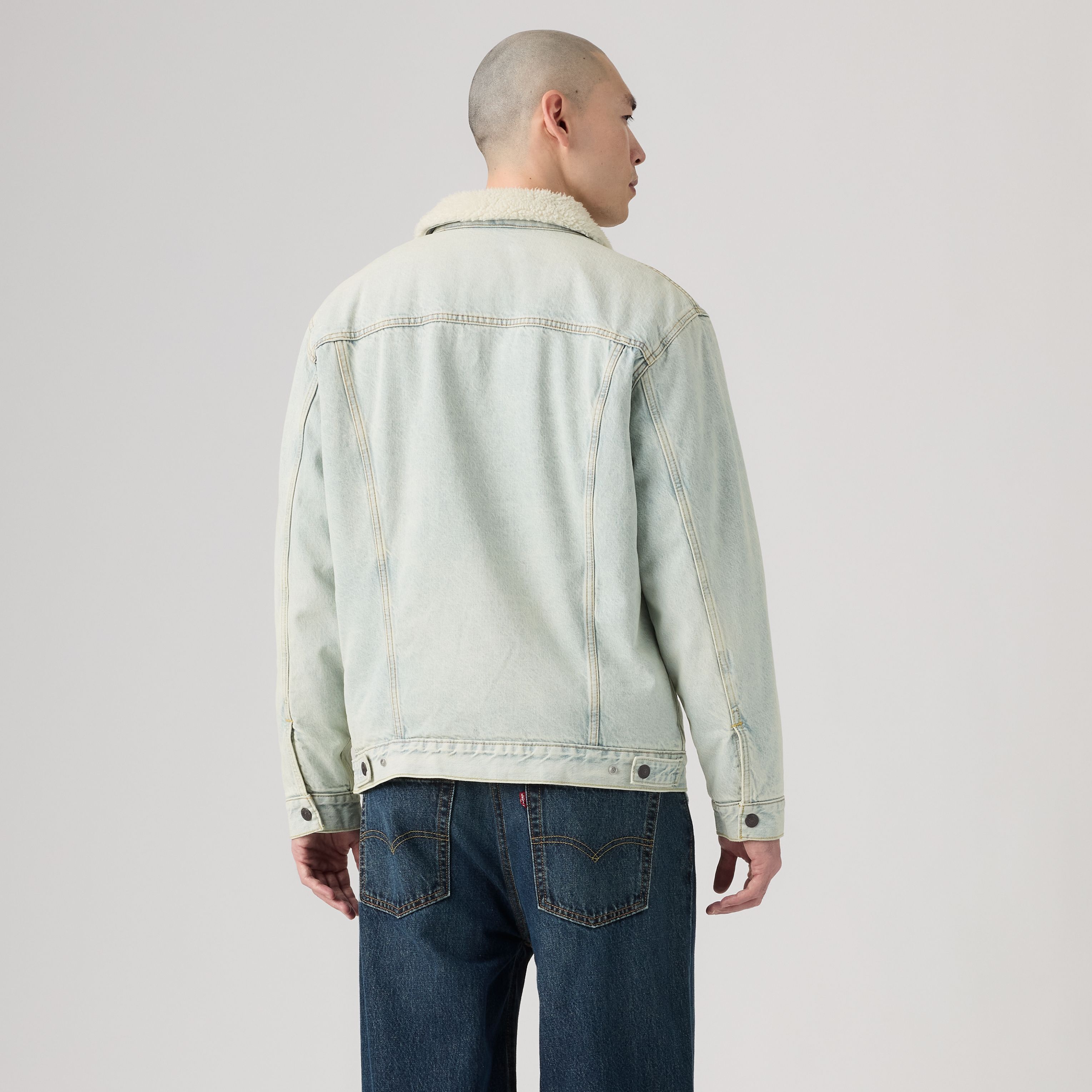 Relaxed Sherpa Trucker Jacket 4
