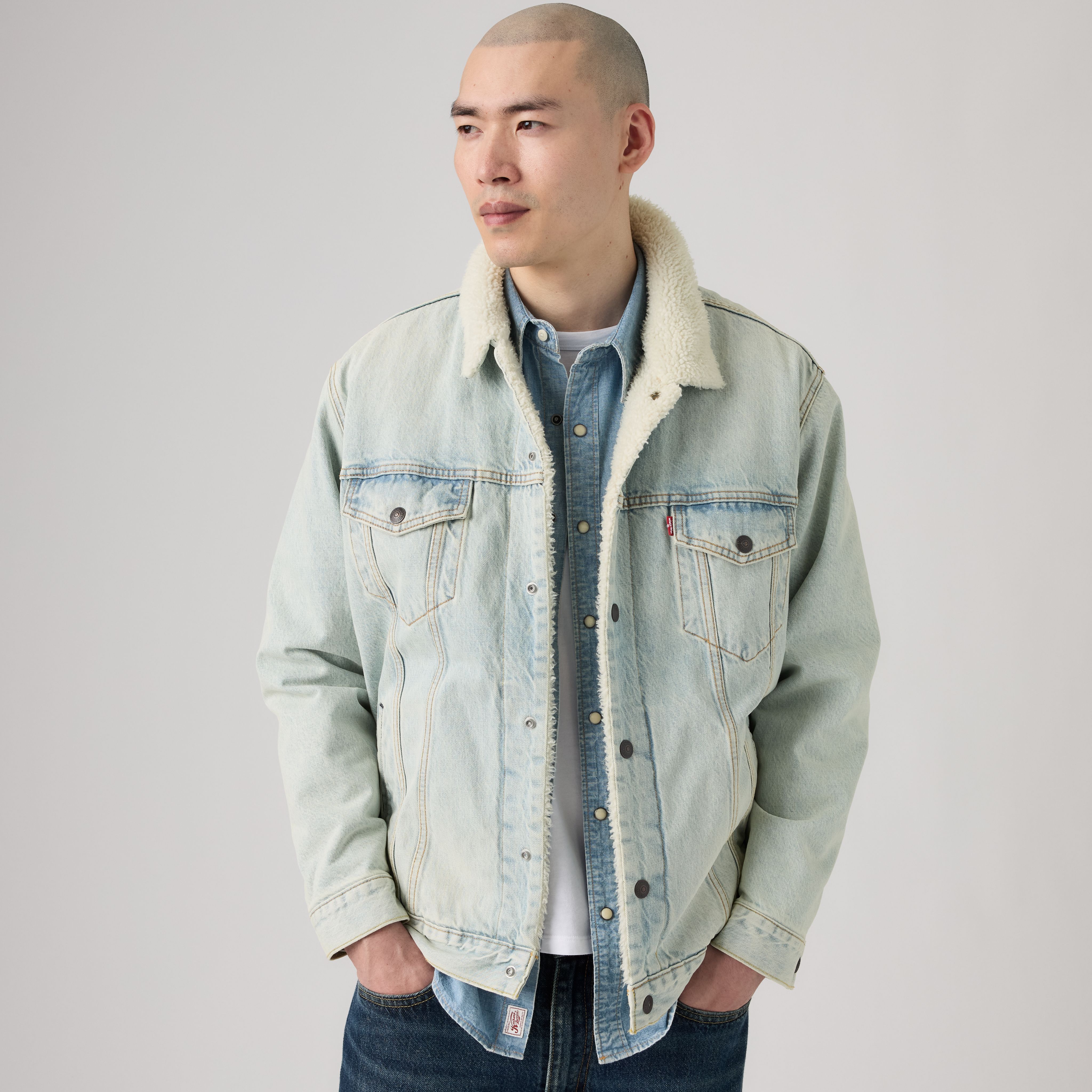 Blouson camionneur sherpa relax Levi’sMD pour homme 1