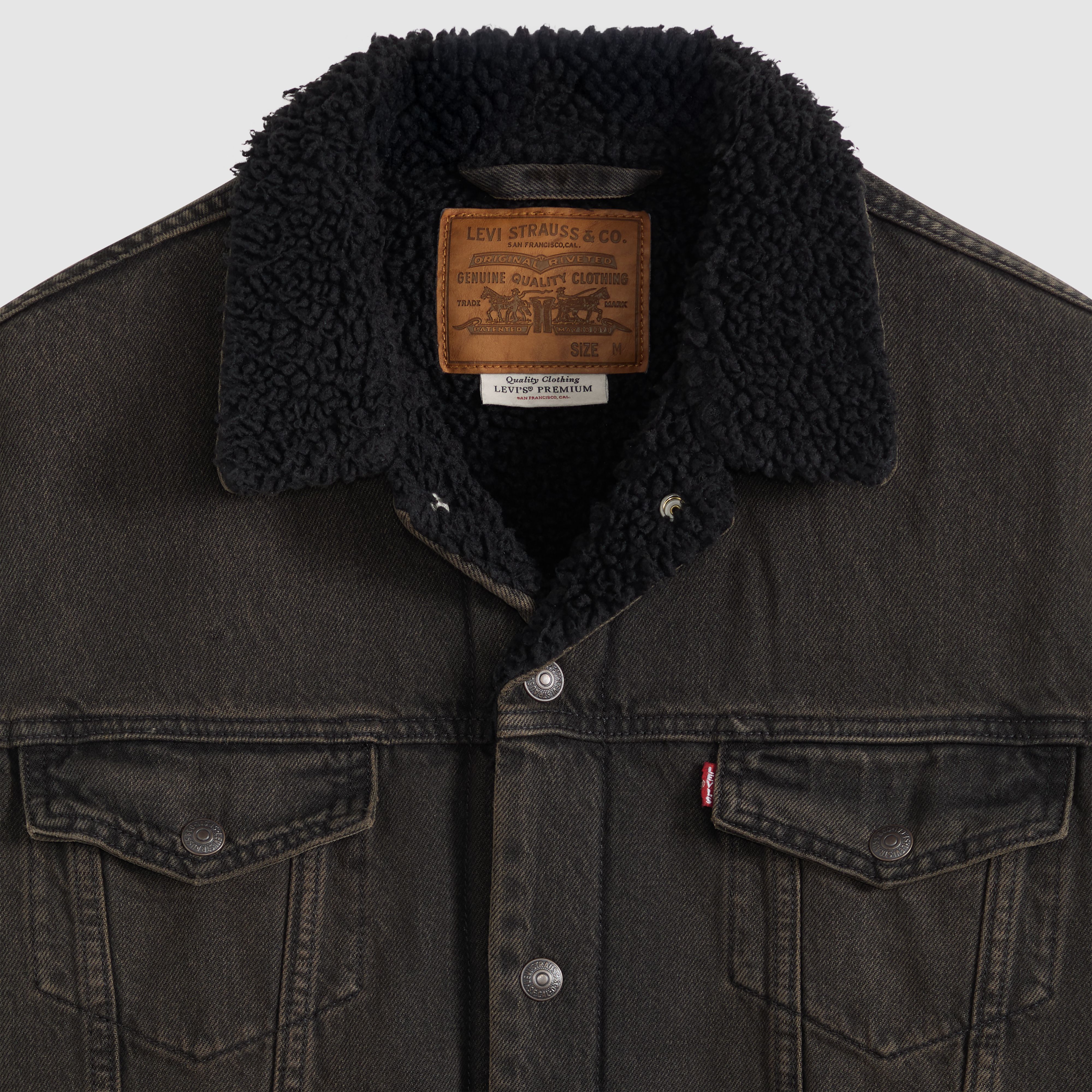 Relaxed Sherpa Trucker Jacket 6