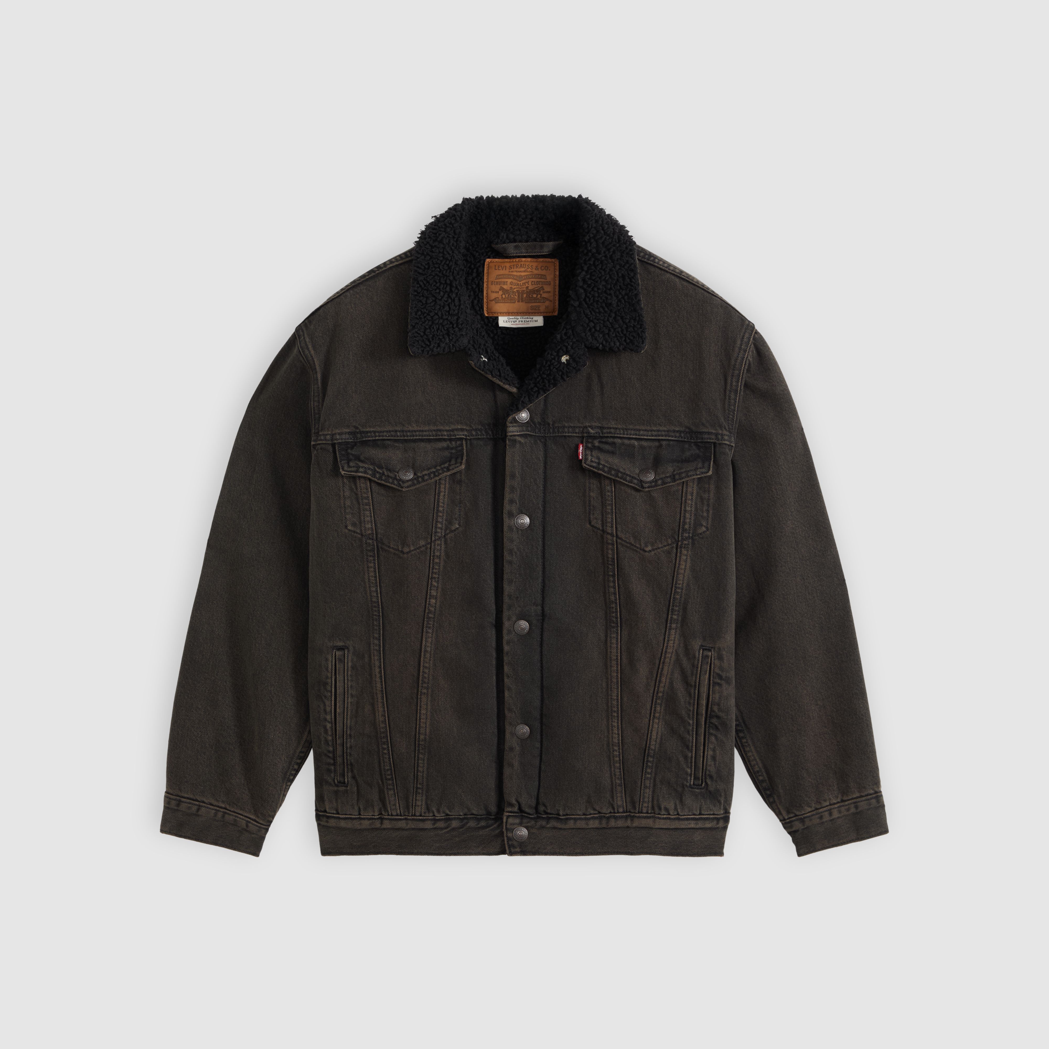 Relaxed Sherpa Trucker Jacket 5