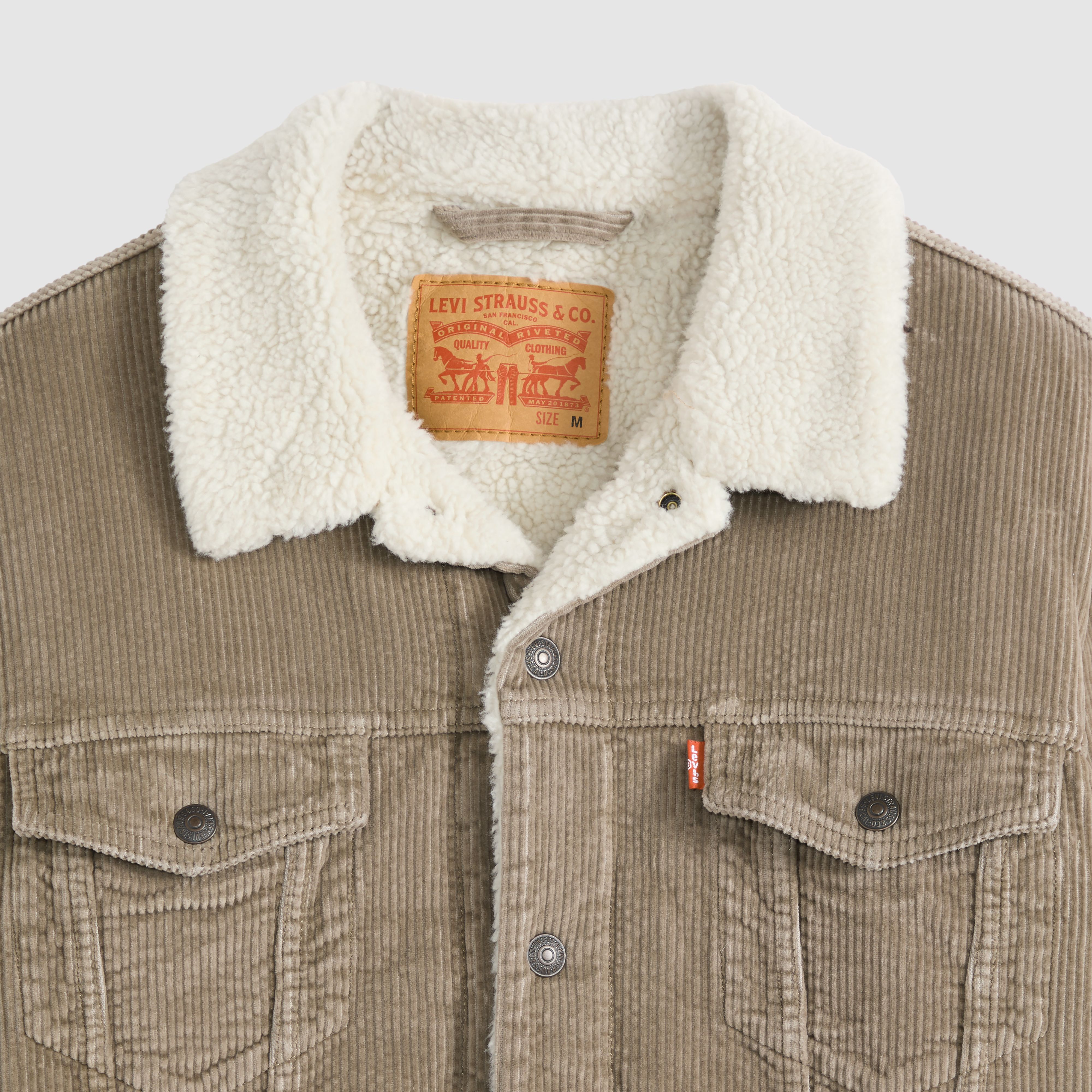 Relaxed Sherpa Trucker Jacket 6