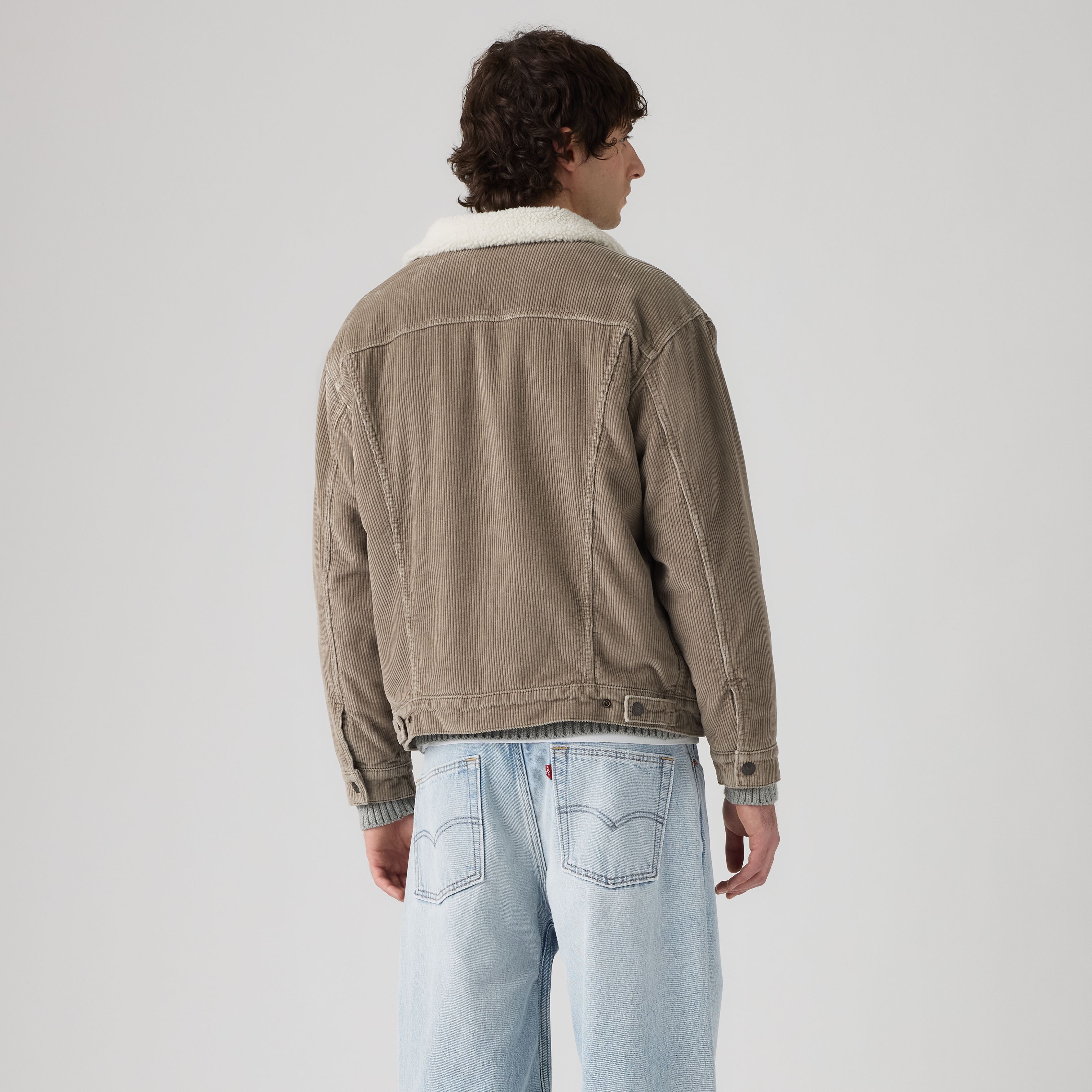 Relaxed Sherpa Trucker Jacket 4