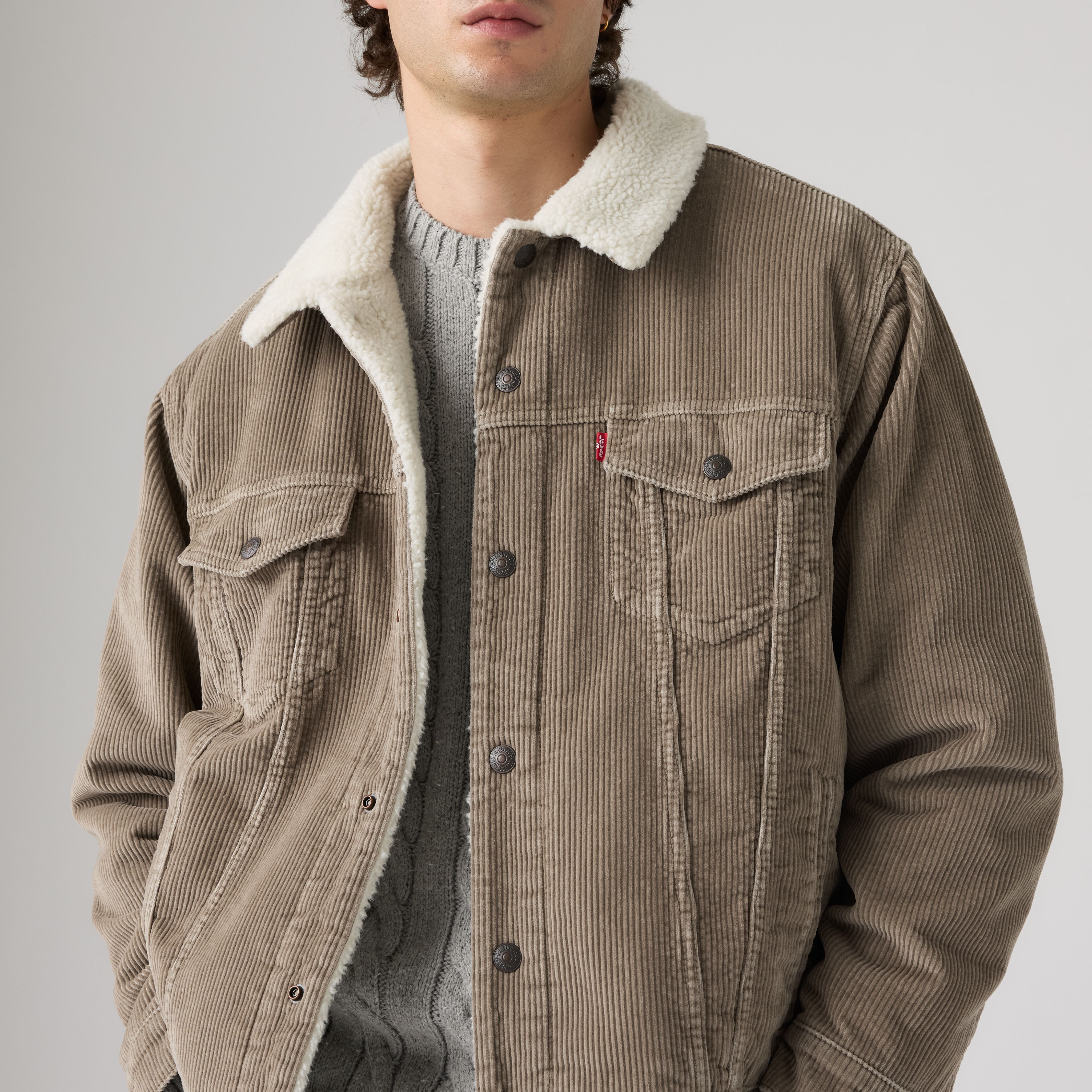 Relaxed Sherpa Trucker Jacket 2