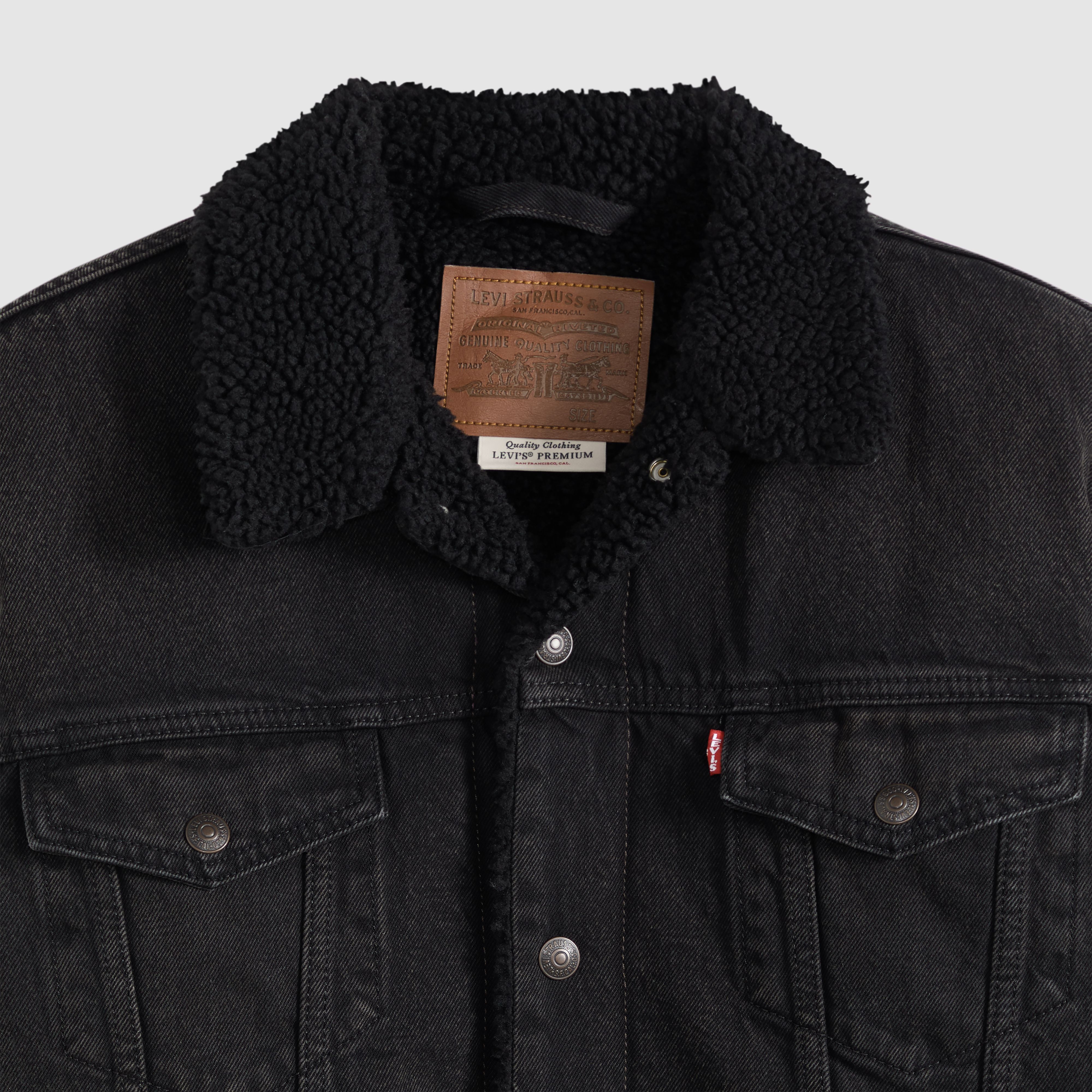 Relaxed Sherpa Trucker Jacket 6
