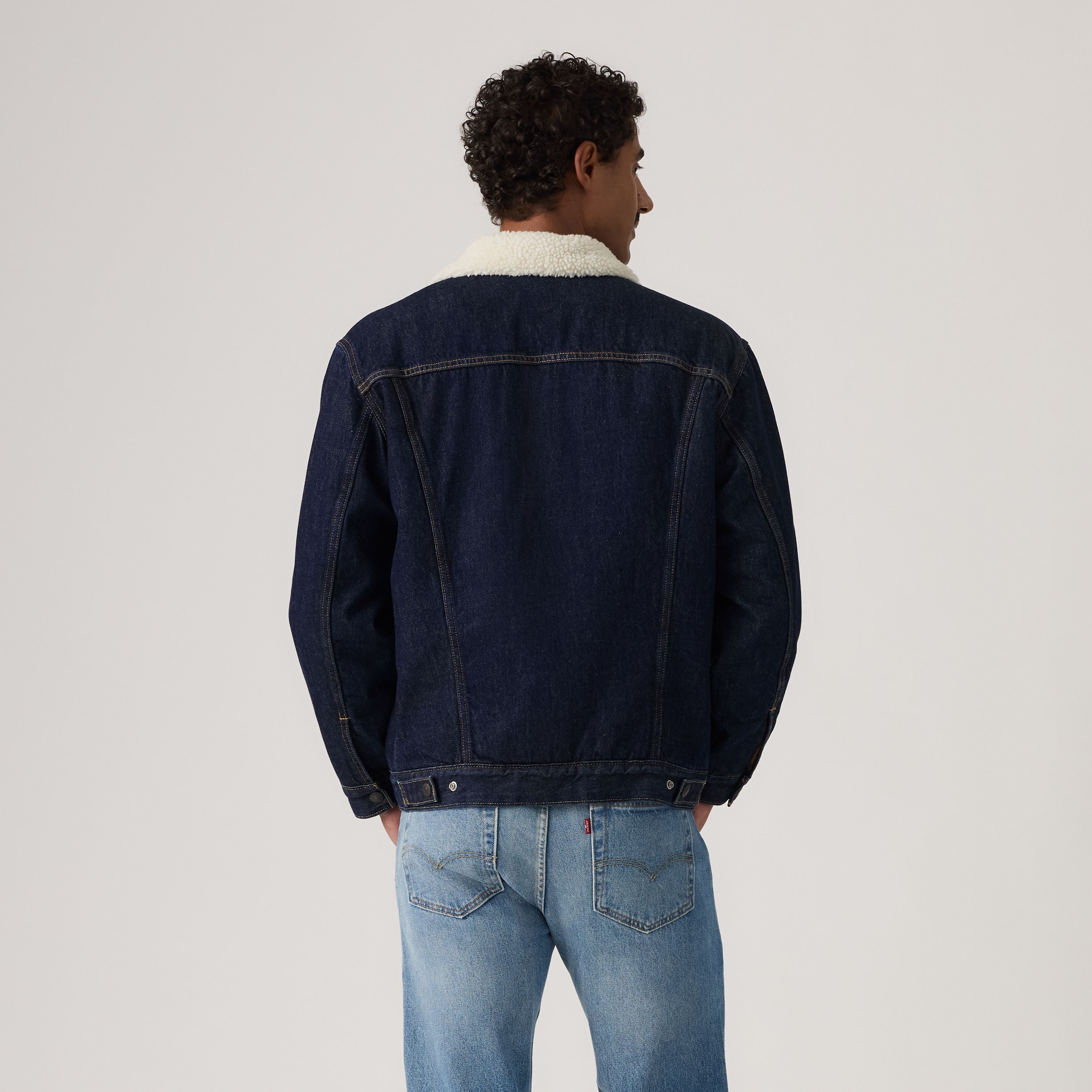 Relaxed Sherpa Trucker Jacket 4