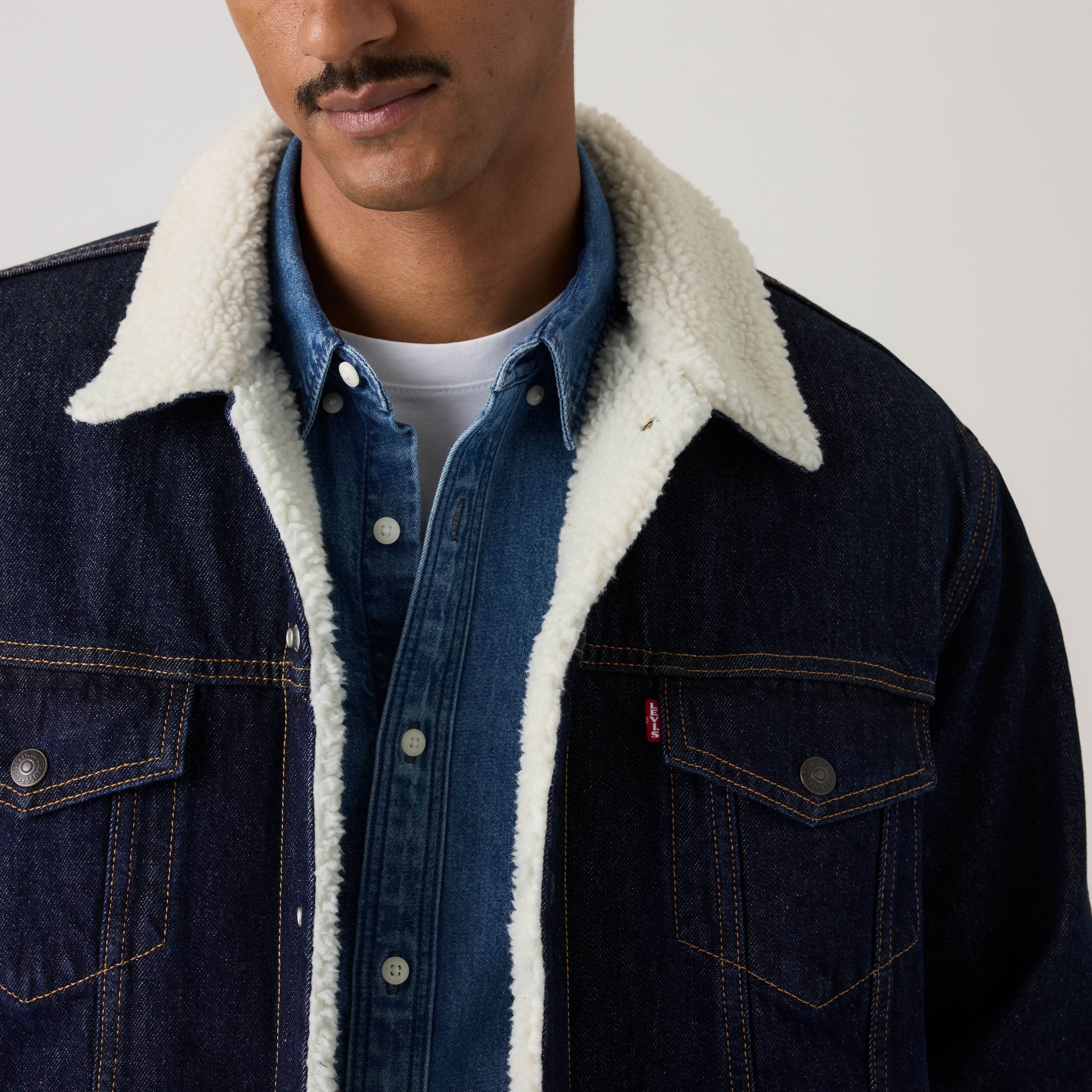 Relaxed Sherpa Trucker Jacket 2