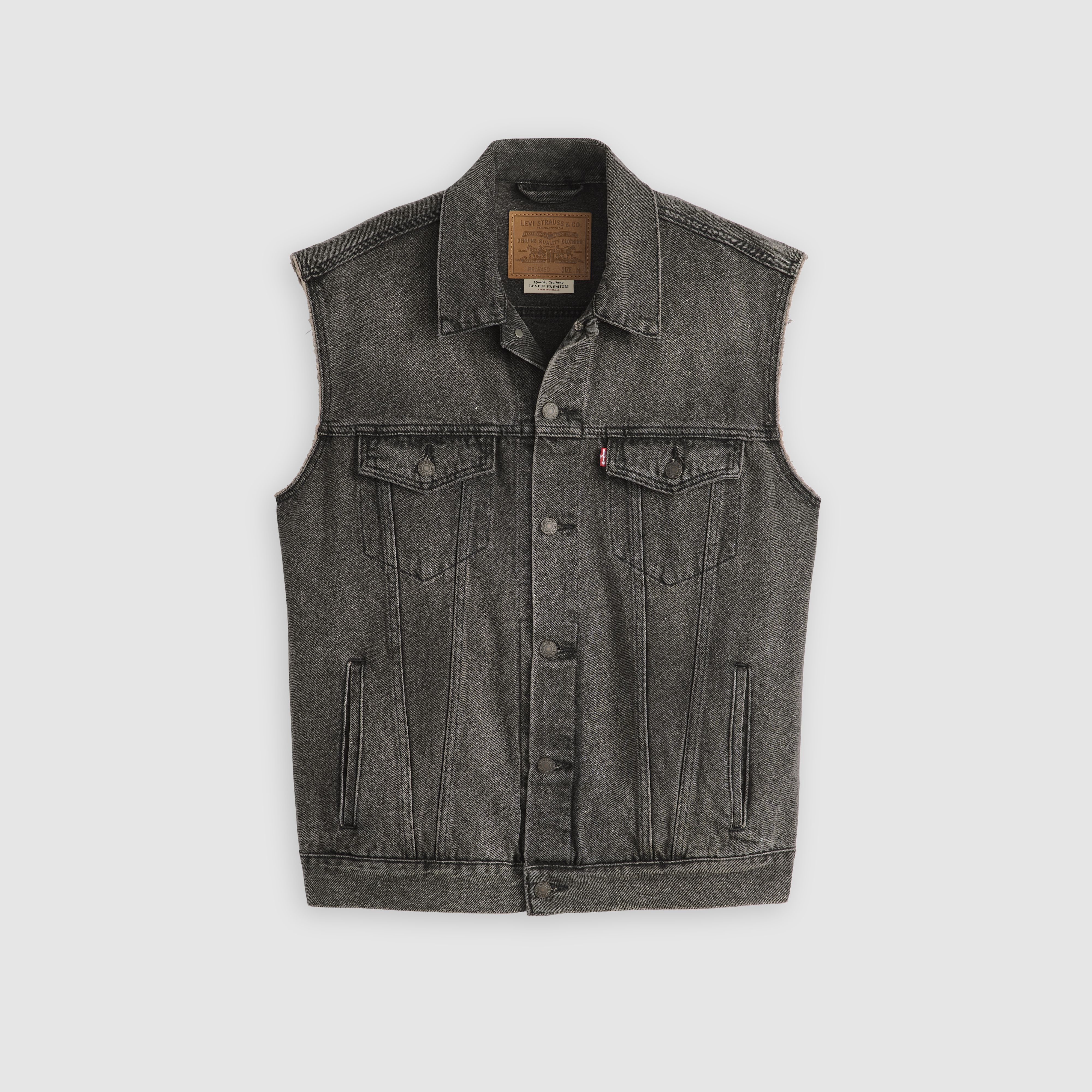 Relaxed Fit Trucker Vest 5