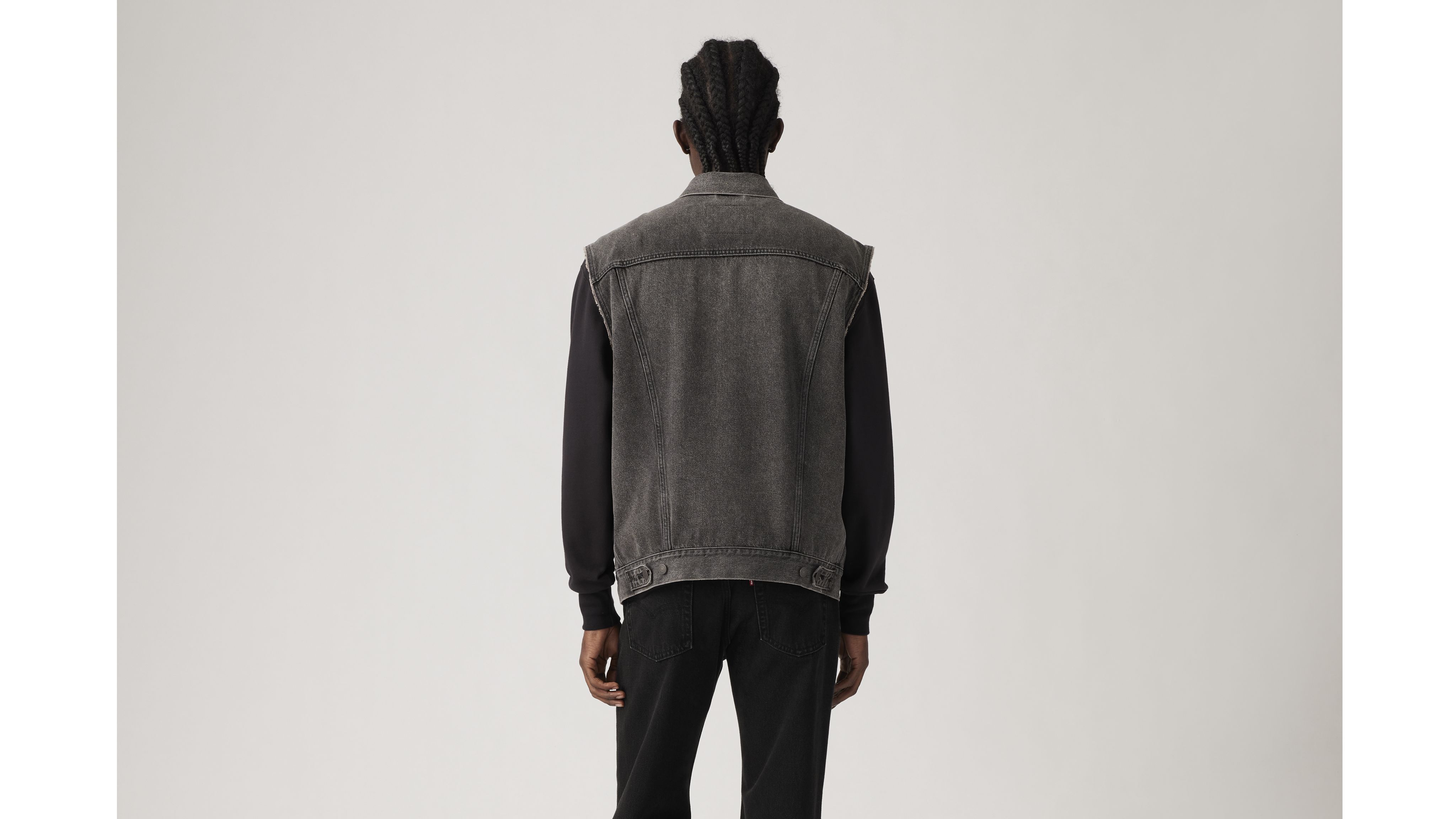 Relaxed Fit Trucker Vest 3