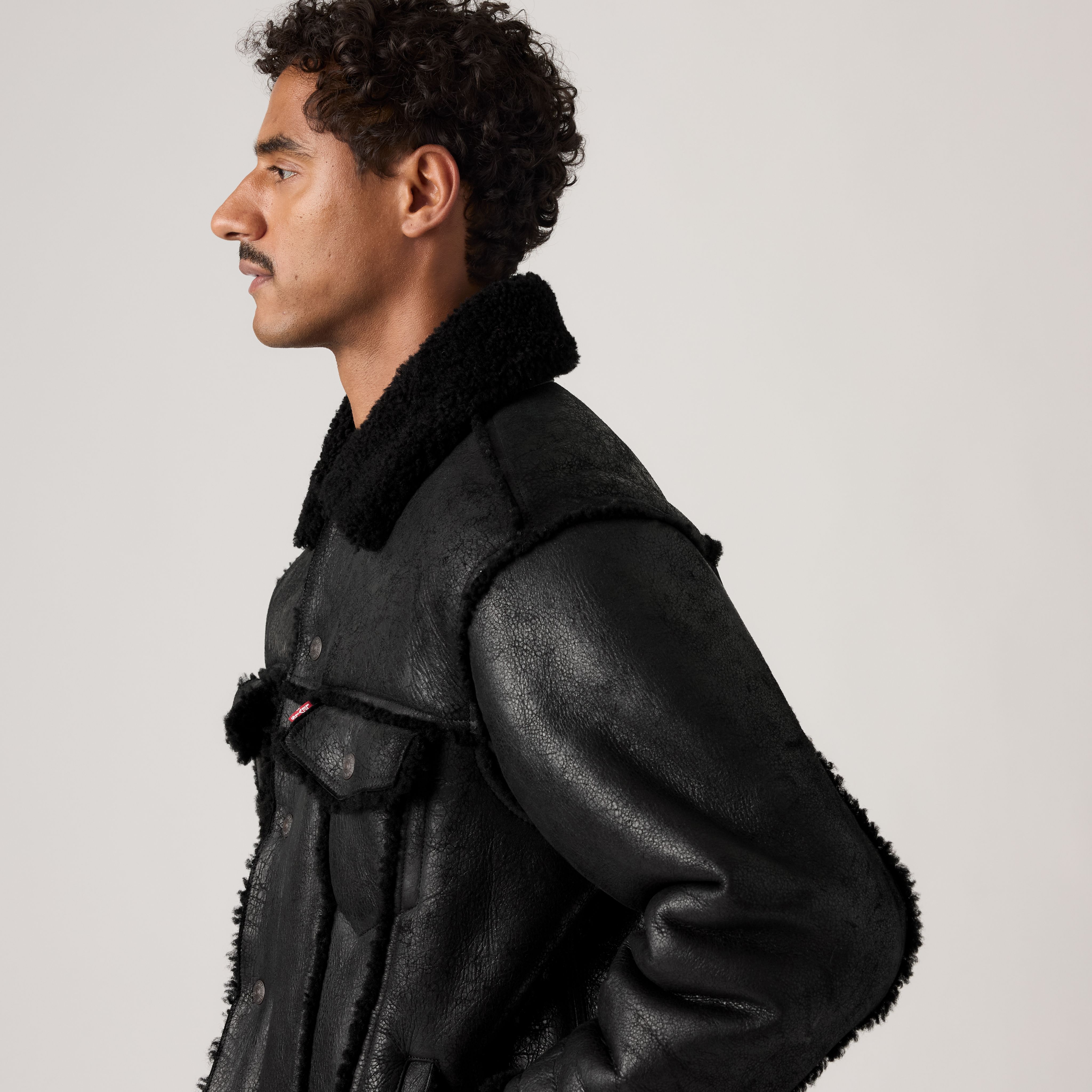 Shearling Olympia Trucker Jacket 2