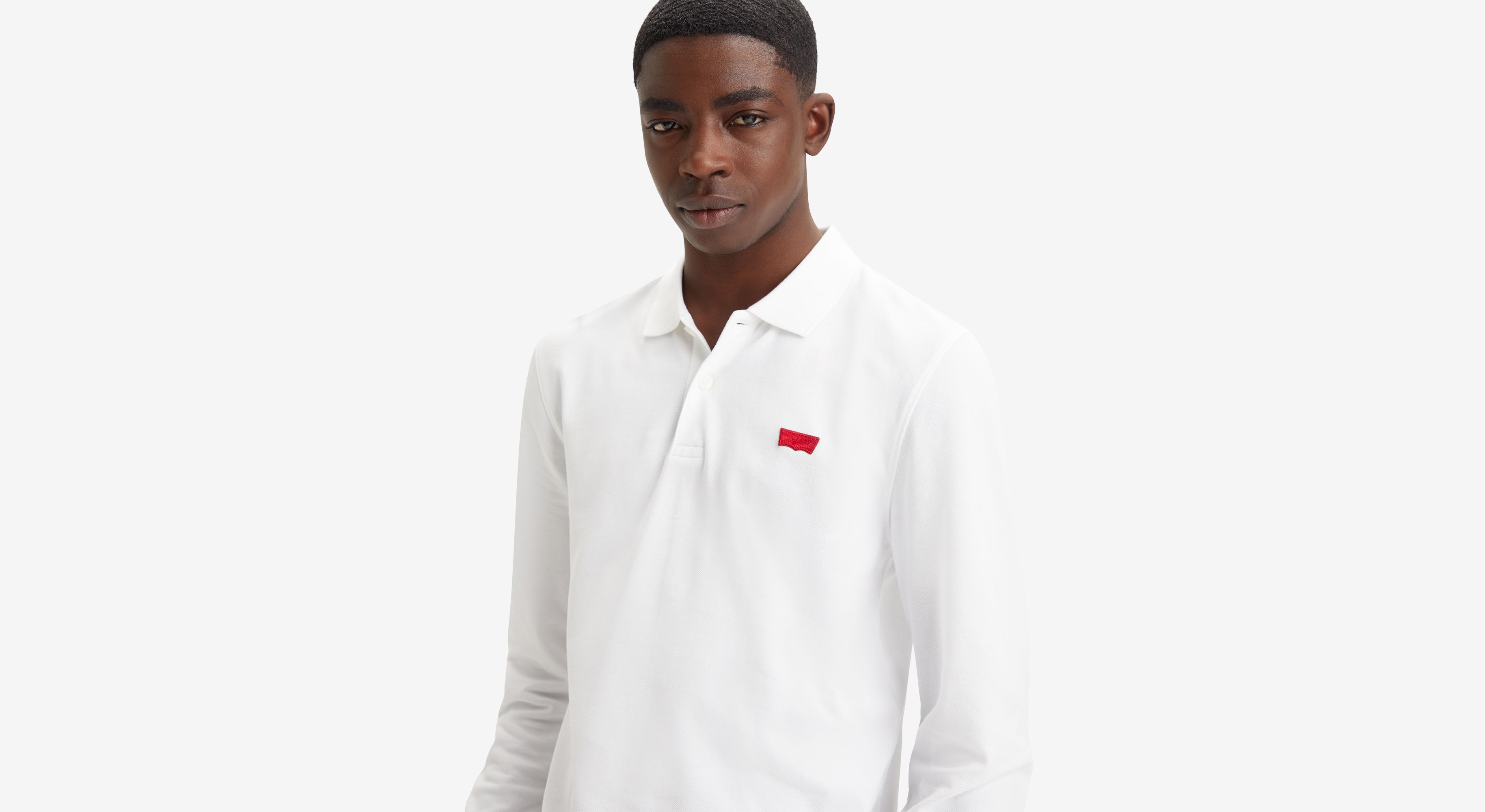 Long Sleeve Slim Housemark Polo 4