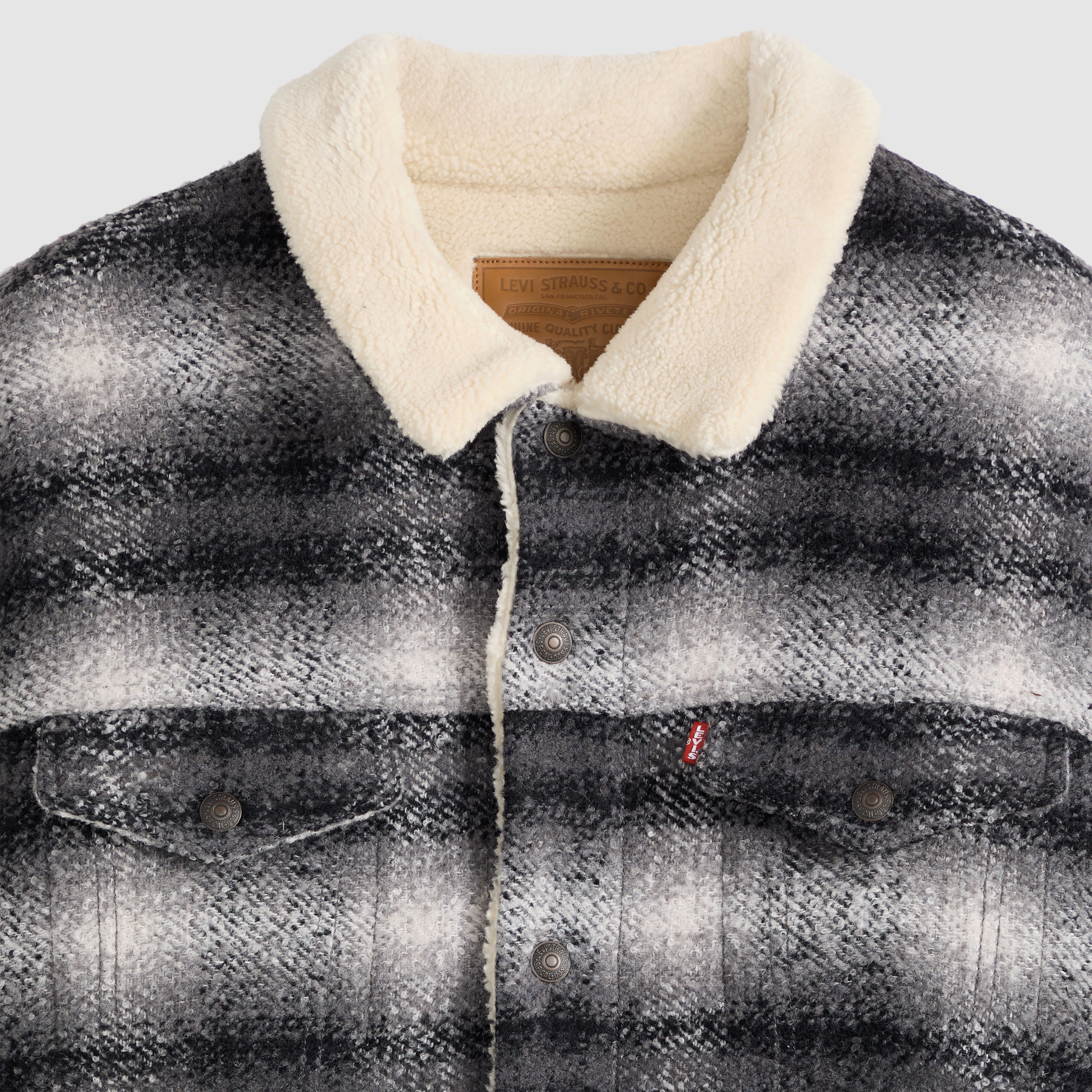 Relaxed Fit Trucker Jacke 6