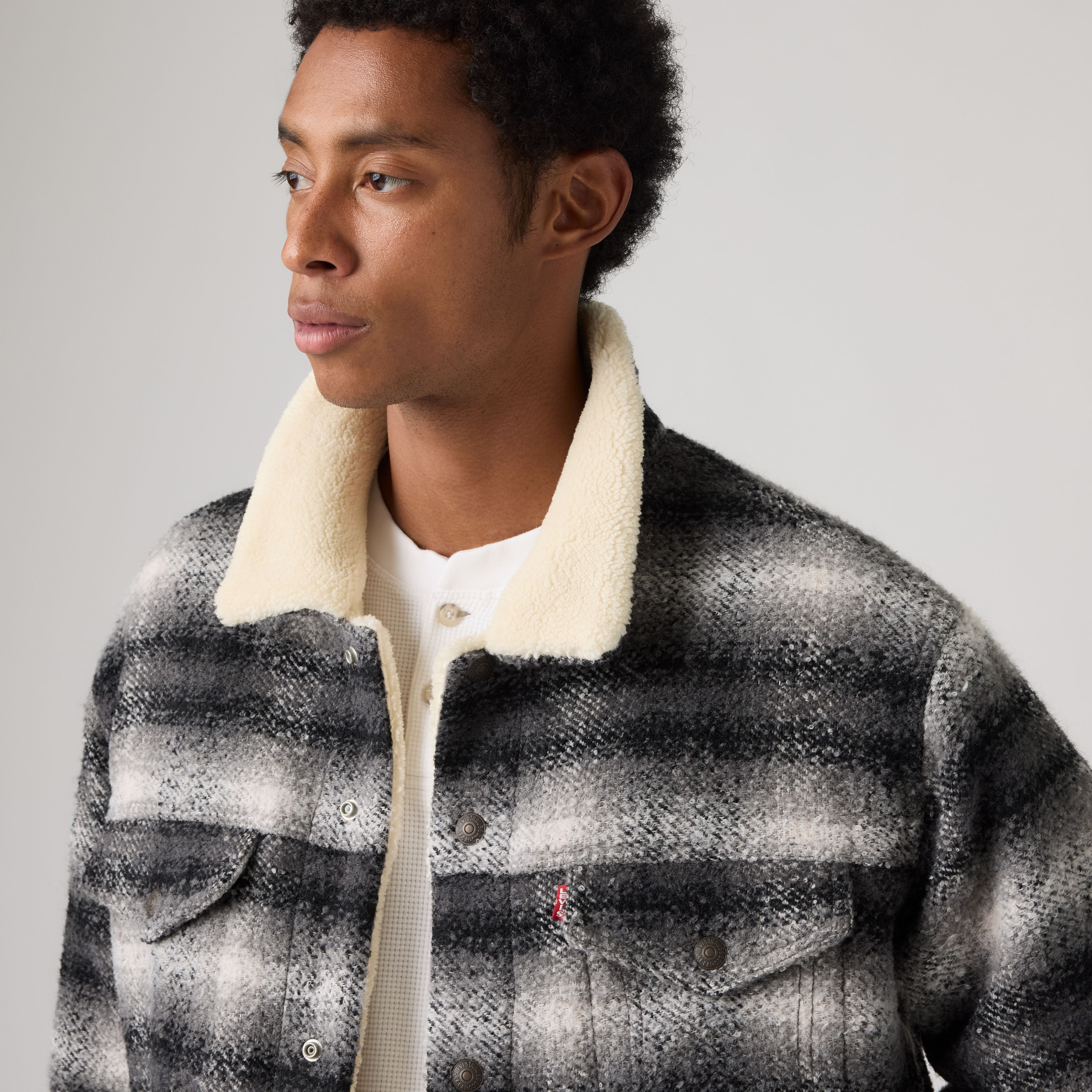 Relaxed Fit Trucker Jacke 2