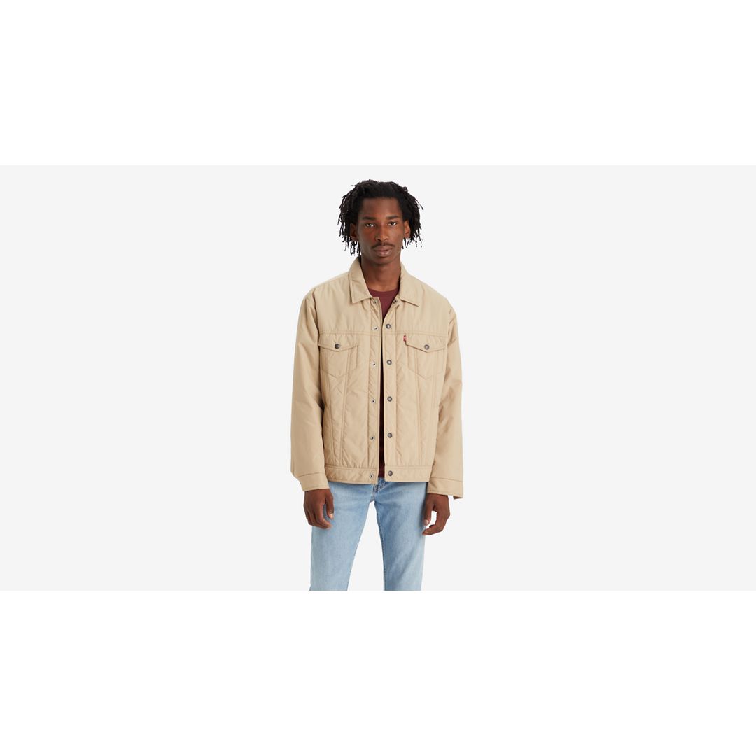 Levi's Relaxed Fit Padded Trucker Jacket - Men's