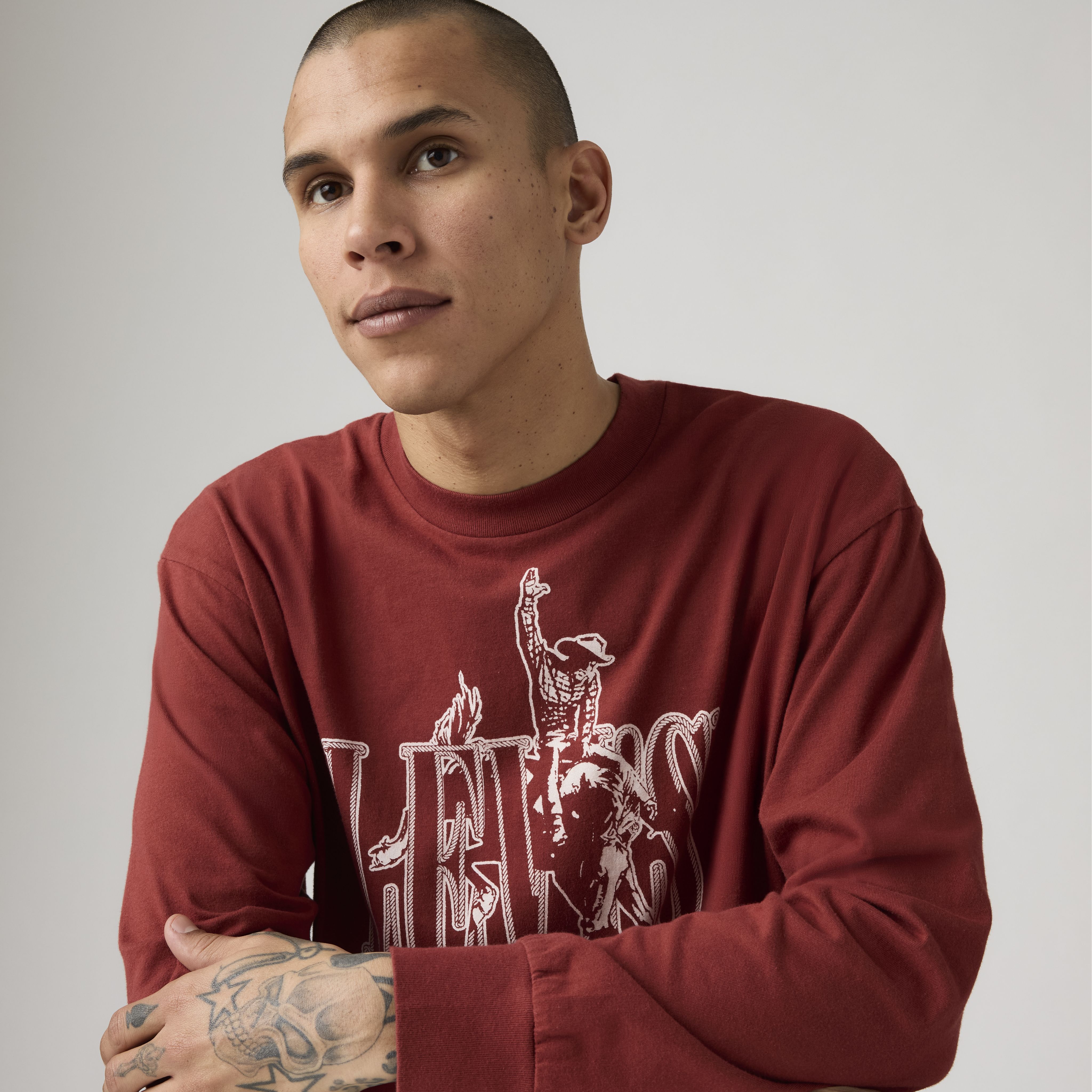 Long-Sleeve Graphic Authentic T-Shirt 2