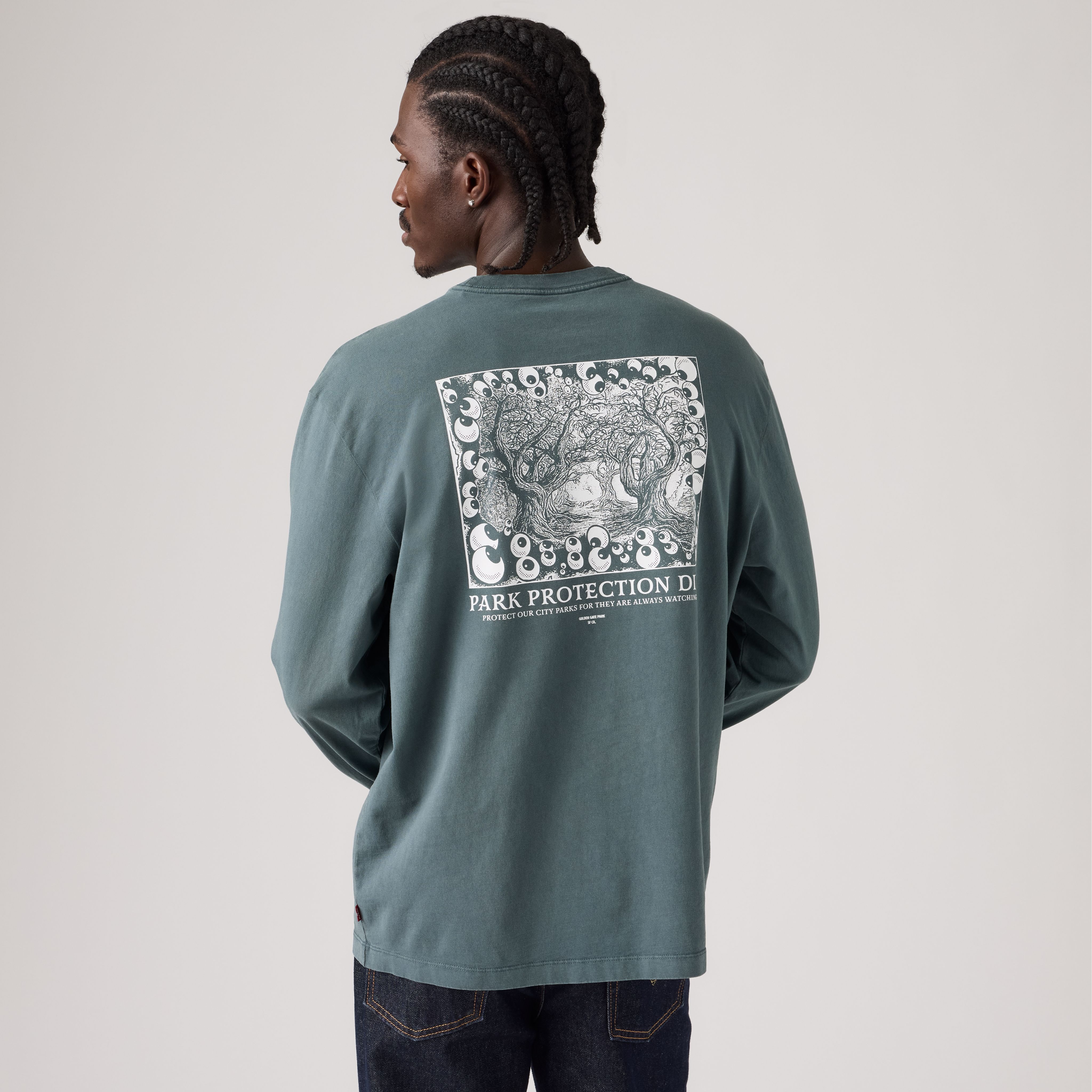Authentic Graphic Long-Sleeve T-Shirt 1