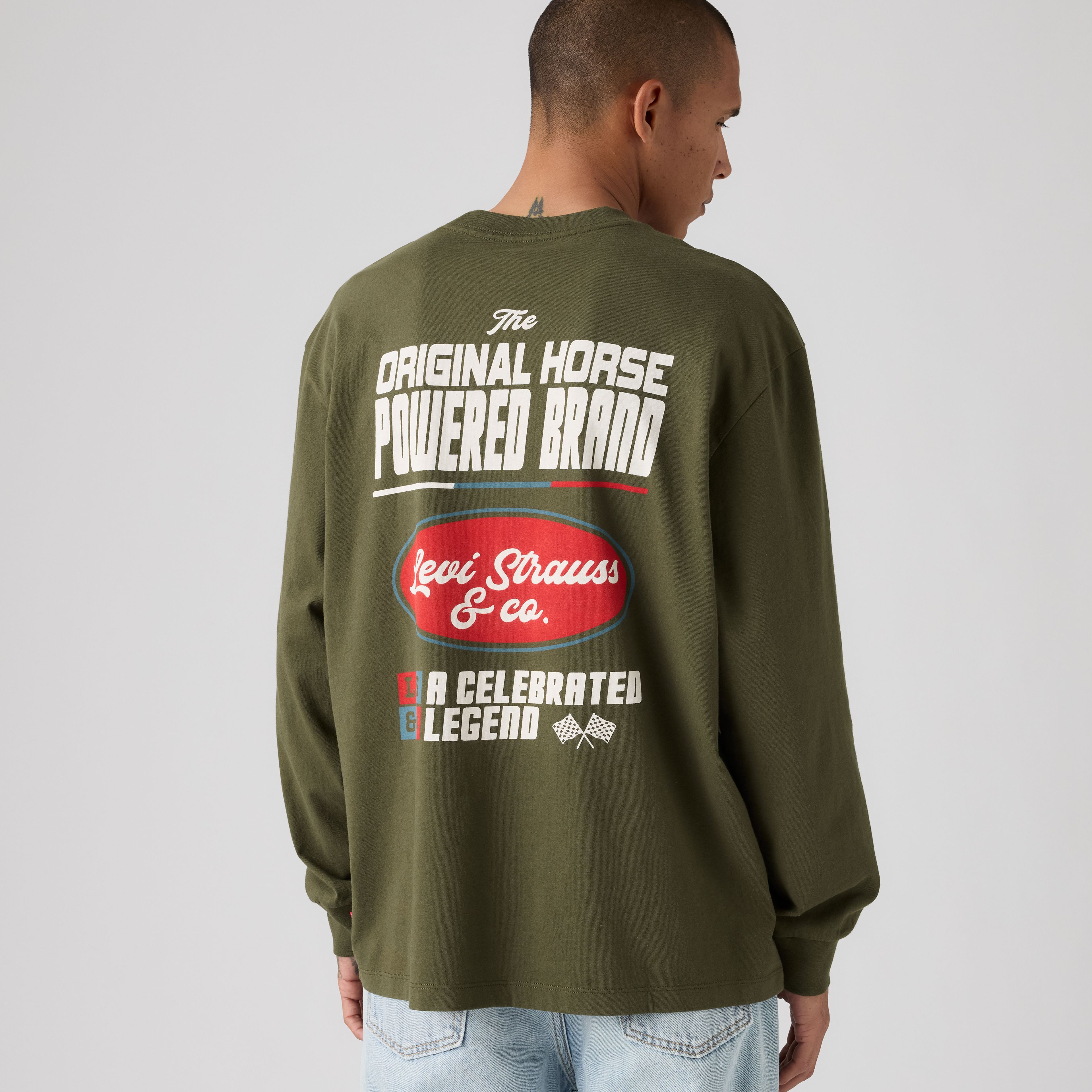 Authentic Graphic Long-Sleeve T-Shirt
