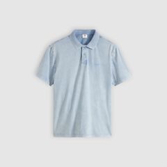 Authentic Polo Shirt — Stones Throw Mineral Wash Infinity - Blue 5
