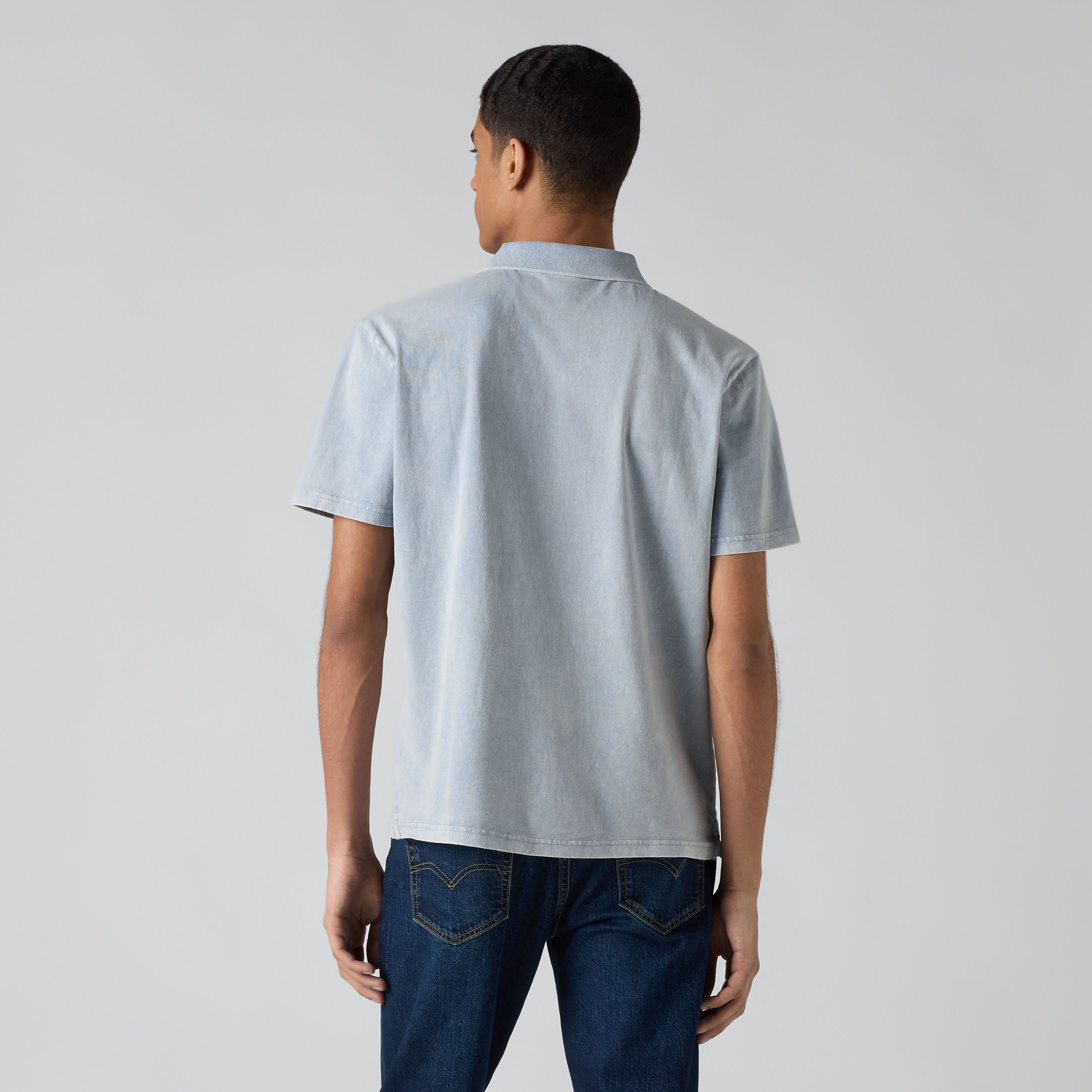 Authentic Mineral Wash Polo 4
