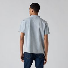 Authentic Polo Shirt — Stones Throw Mineral Wash Infinity - Blue 4