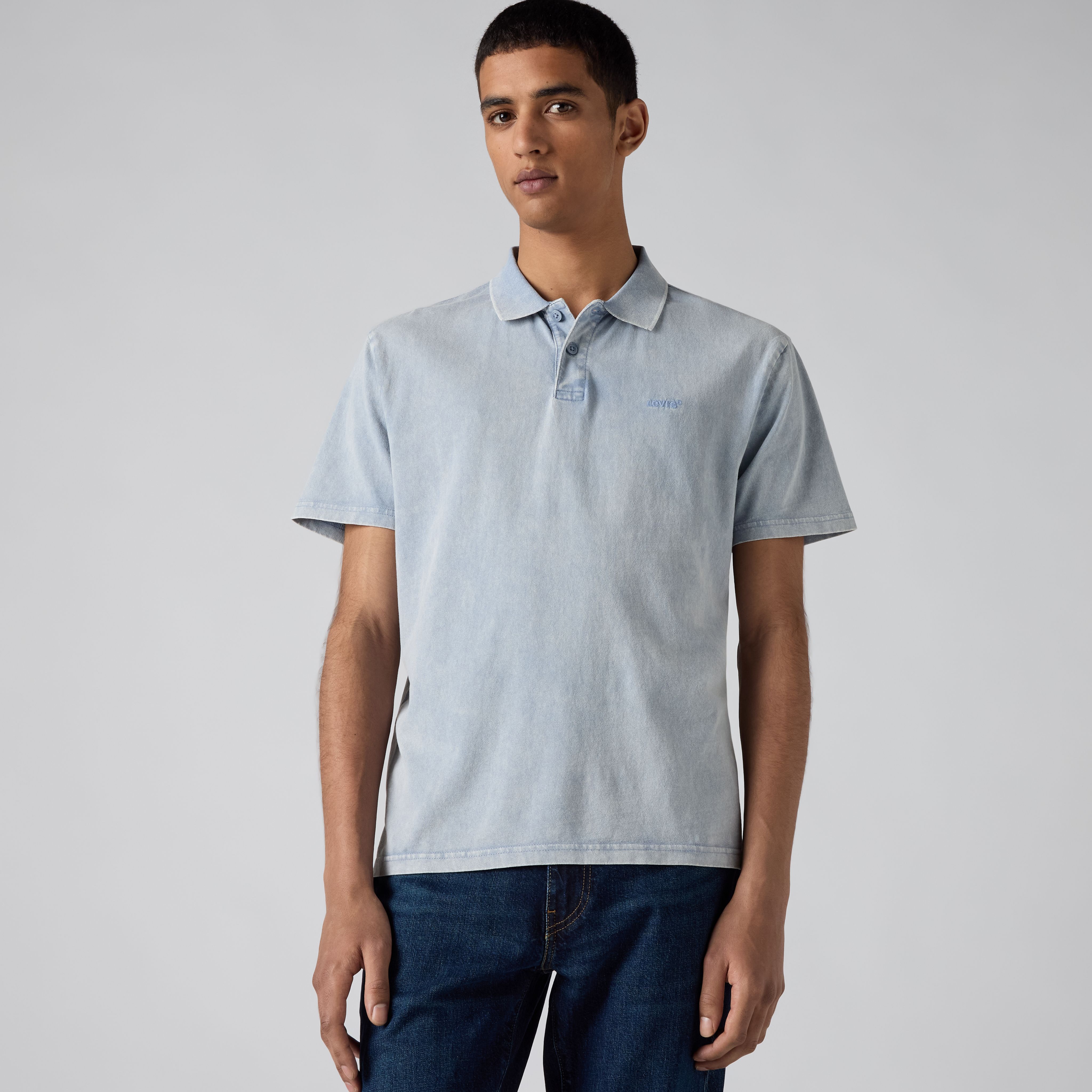 Authentic Mineral Wash Polo 1