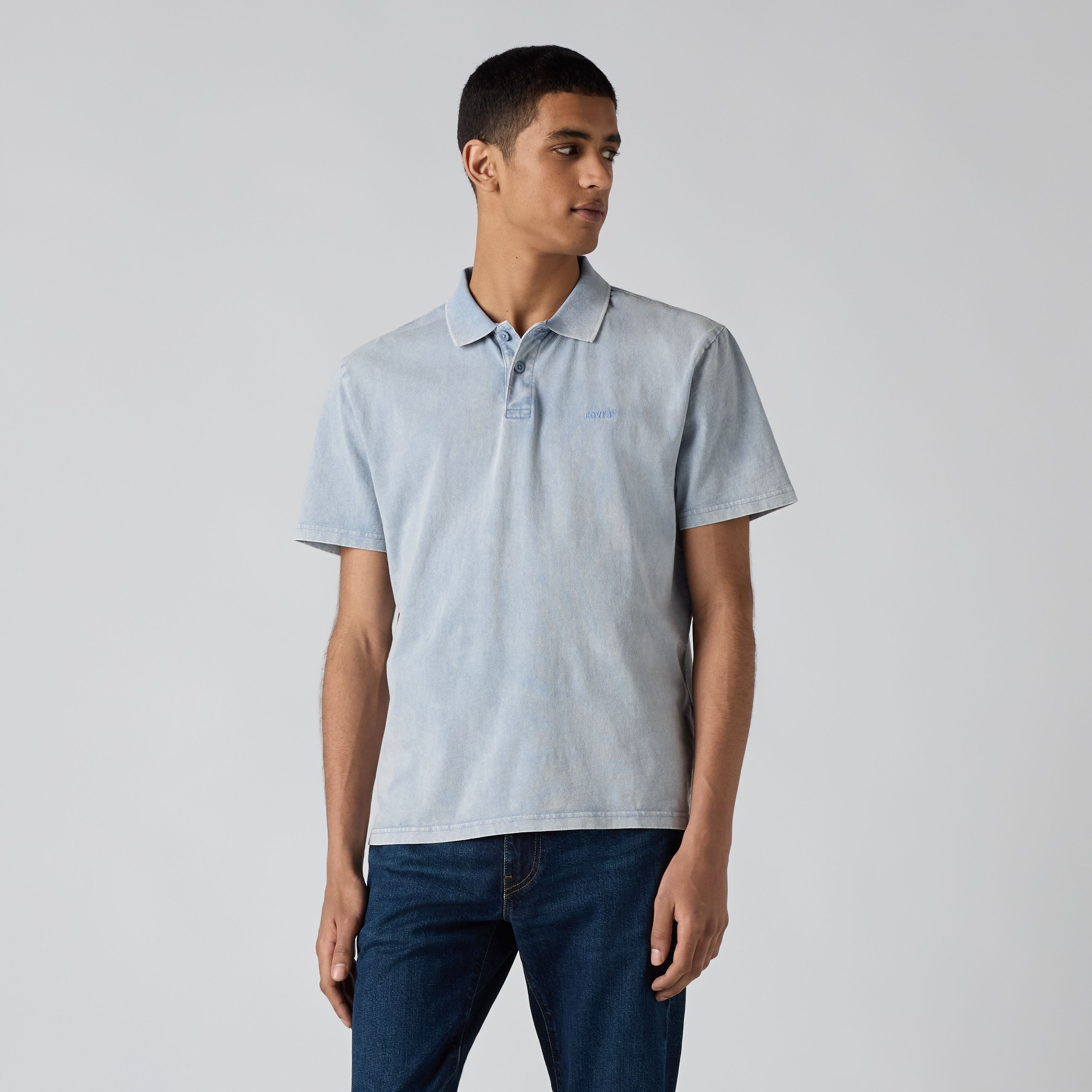 Authentic Mineral Wash Polo 4