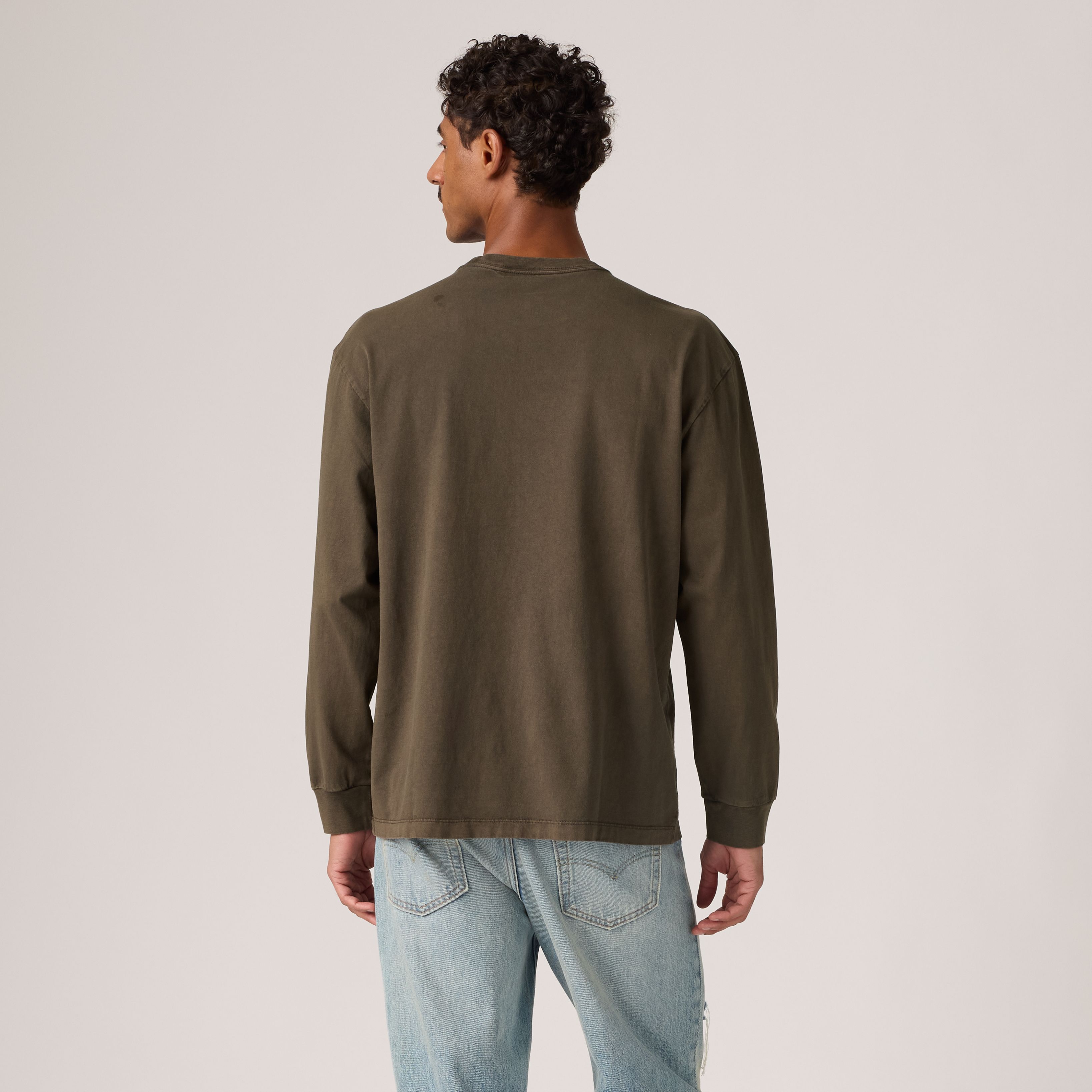Authentic Garment Dye Long-Sleeve T-Shirt 4