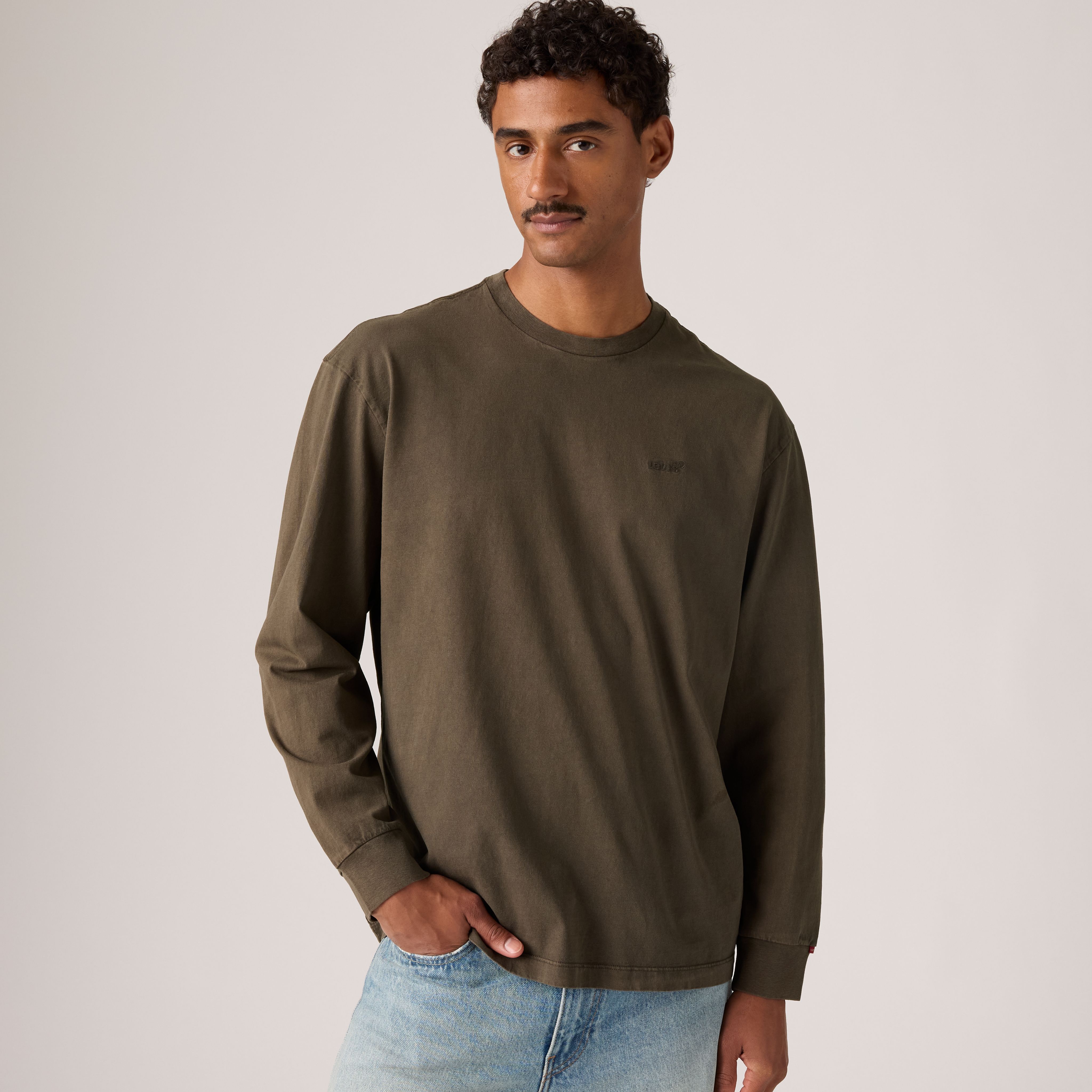 Authentic Garment Dye Long-Sleeve T-Shirt 1