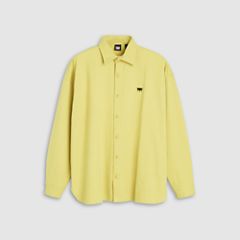 Levi's® Skateboarding Button-Up Fleece Sweatshirt — Custard - Yellow 5