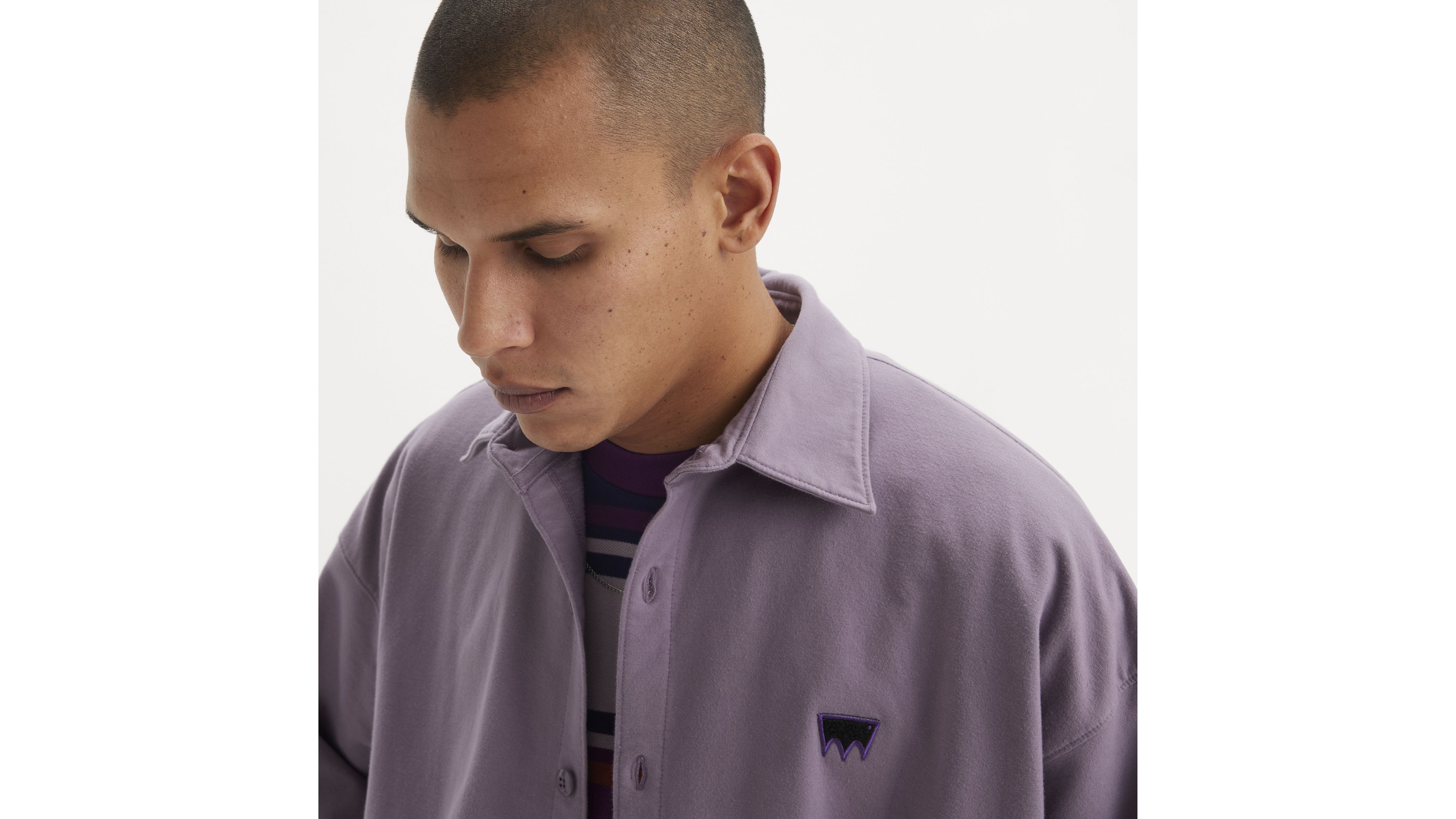Levi's® Skateboarding Men's Button-Up Fleece 2