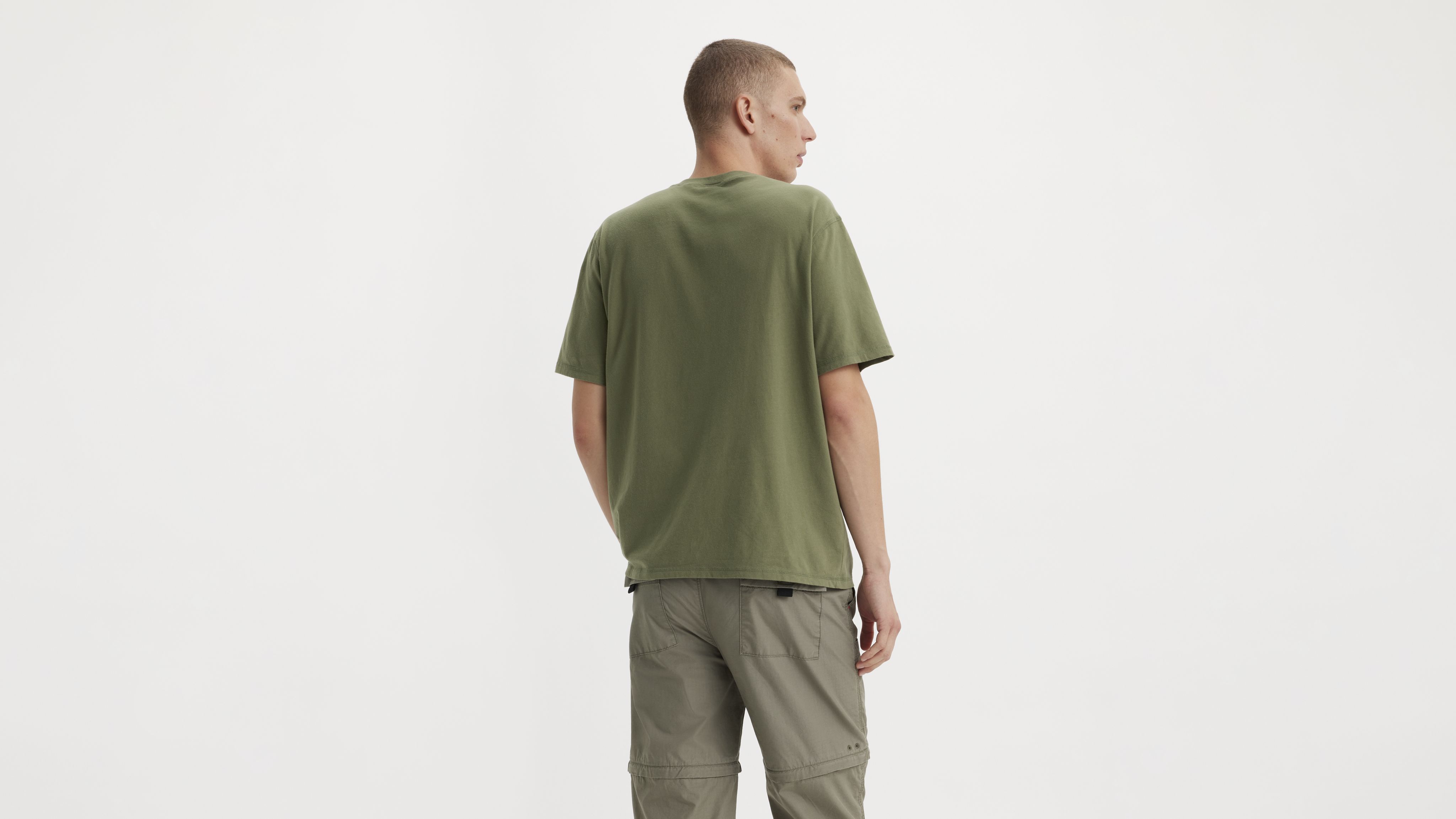 Short Sleeve Four Button Henley 2