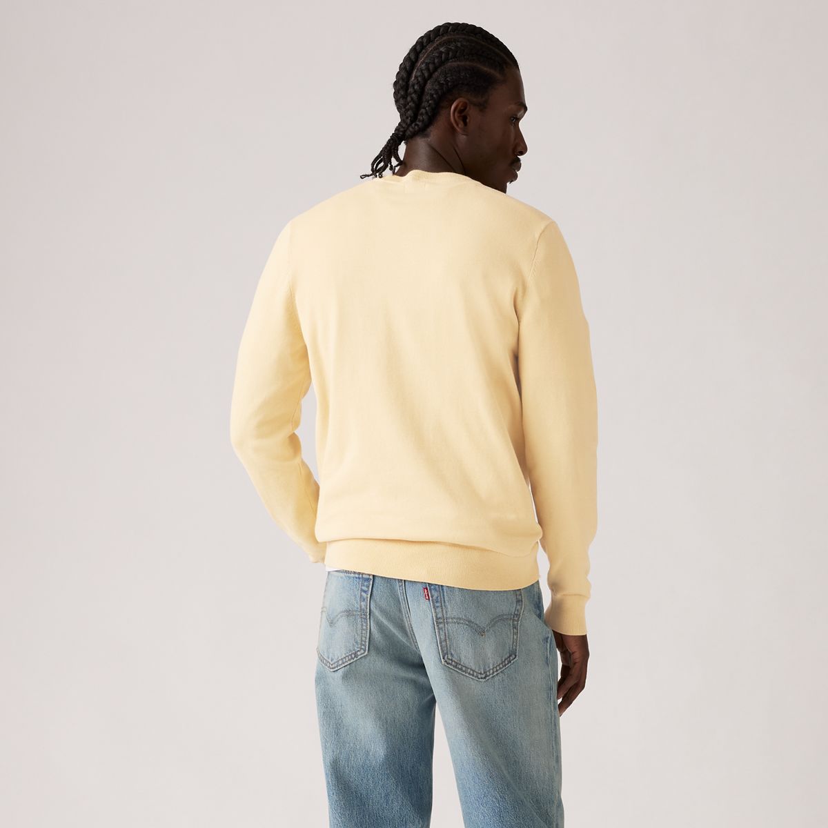 Lightweight Housemark Sweater — Rutabaga Pique - Yellow