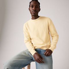 Lightweight Housemark Sweater — Rutabaga Pique - Yellow 1