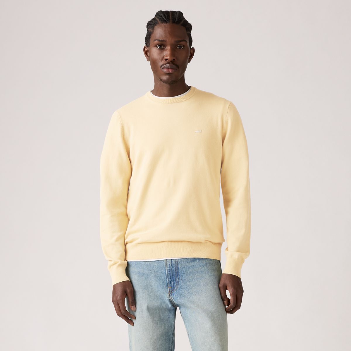 Lightweight Housemark Sweater — Rutabaga Pique - Yellow