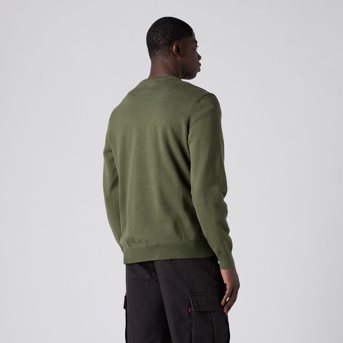Lightweight Housemark Sweater — Deep Depths - Green