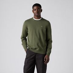 Lightweight Housemark Sweater — Deep Depths - Green 3
