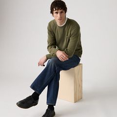 Lightweight Housemark Sweater — Ivy Green - Green 2