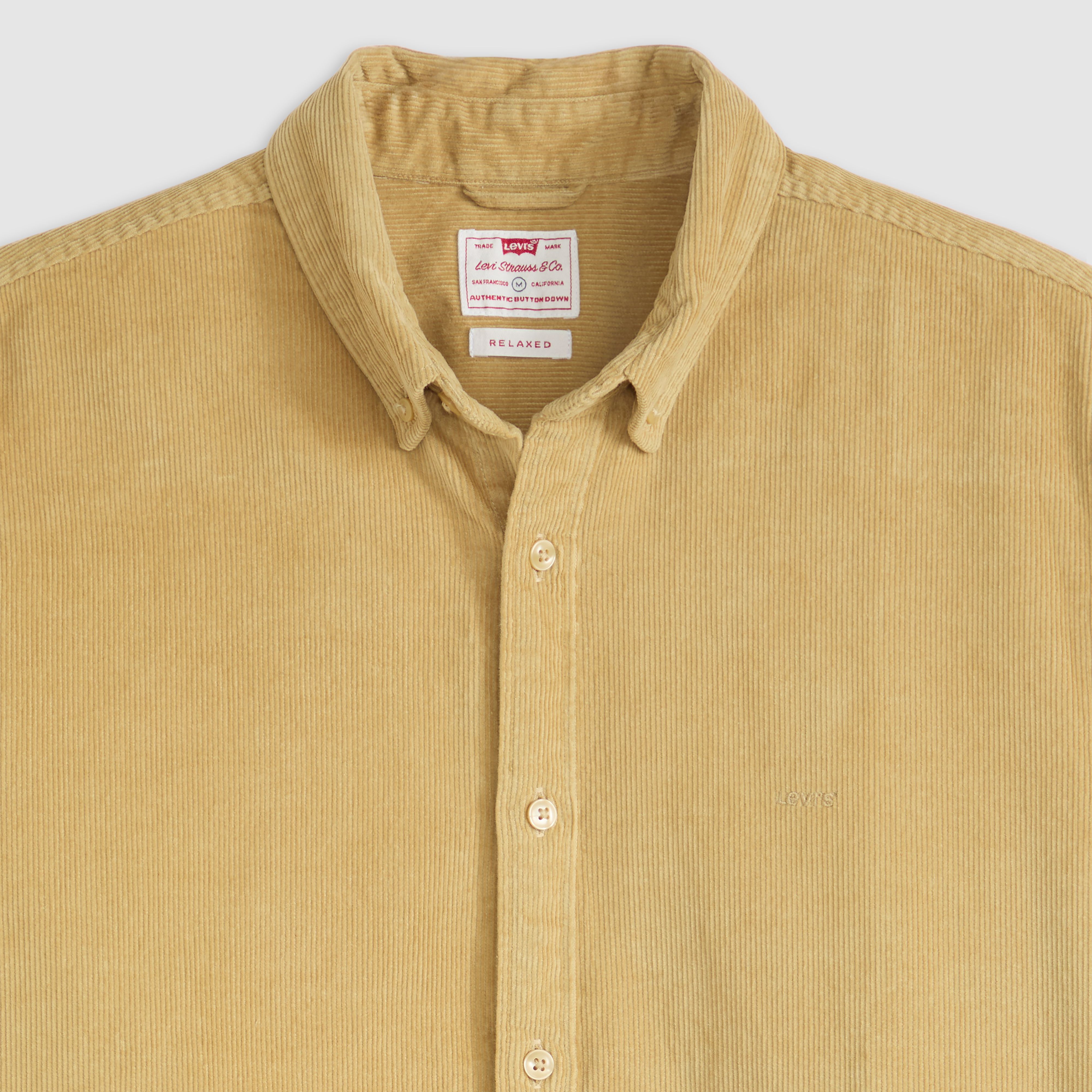 Authentic Button-Down Corduroy Shirt 6